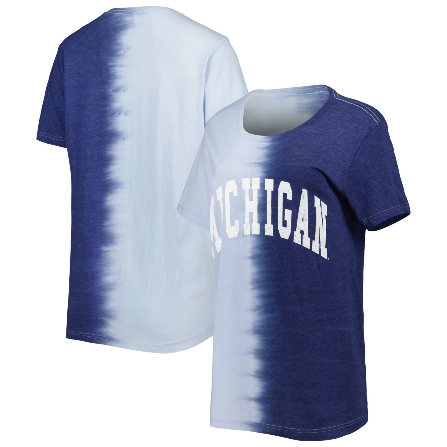 Gameday Couture Michigan Wolverines Find Your Groove Split-Dye T-Shirt - view number 1