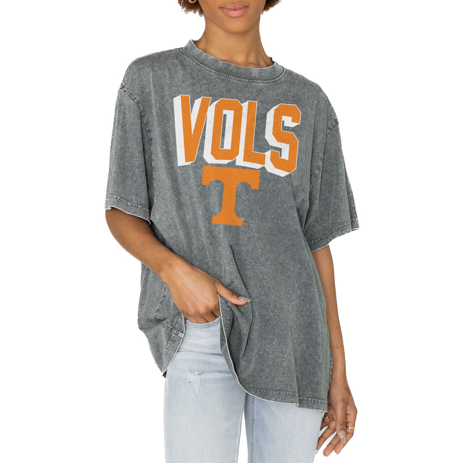 Gameday Couture Tennessee Volunteers Solid Defense Oversized T-Shirt
