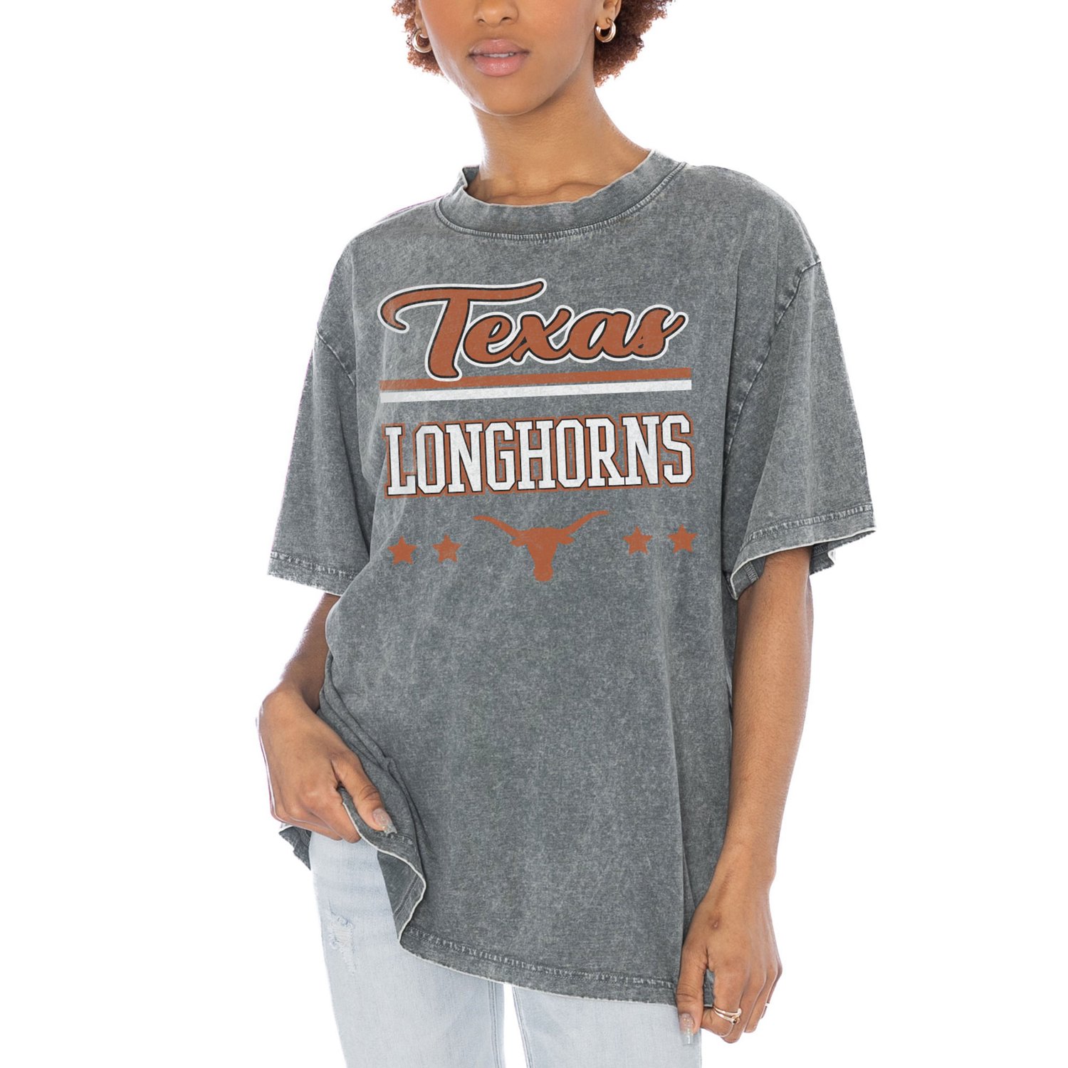 Gameday Couture Texas Longhorns Here To Play Oversized T-Shirt