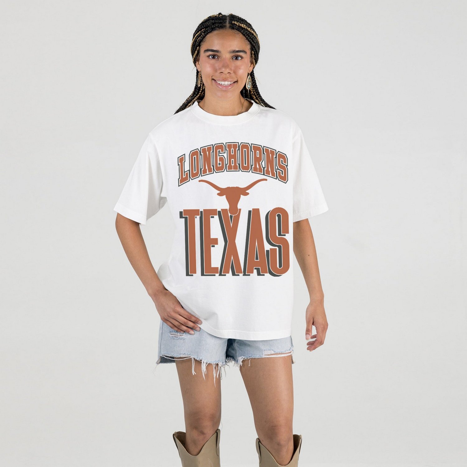 Gameday Couture Texas Longhorns Oversized Fierce Focus T-Shirt