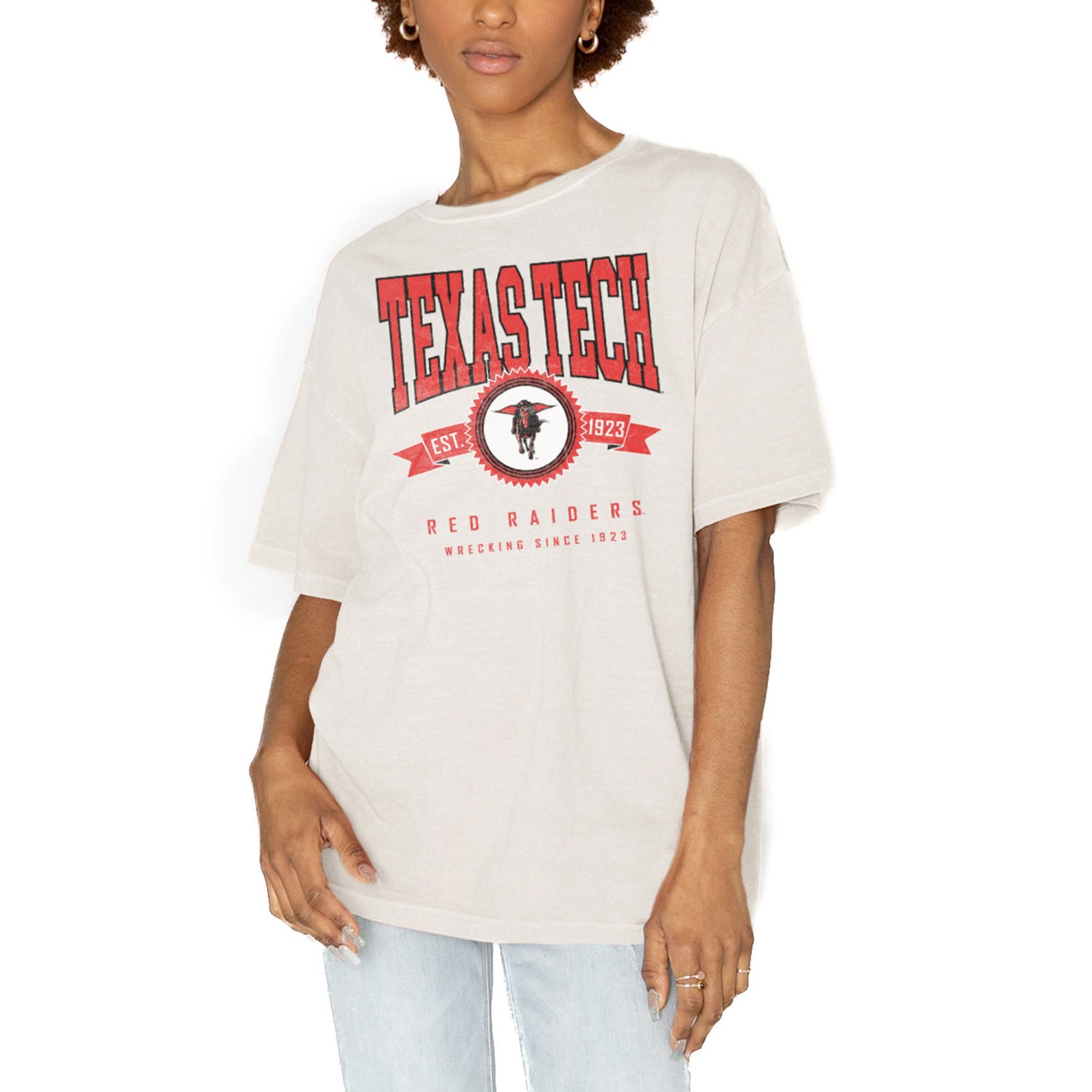 Gameday Couture Texas Tech Red Raiders Get Goin' Oversized T-Shirt