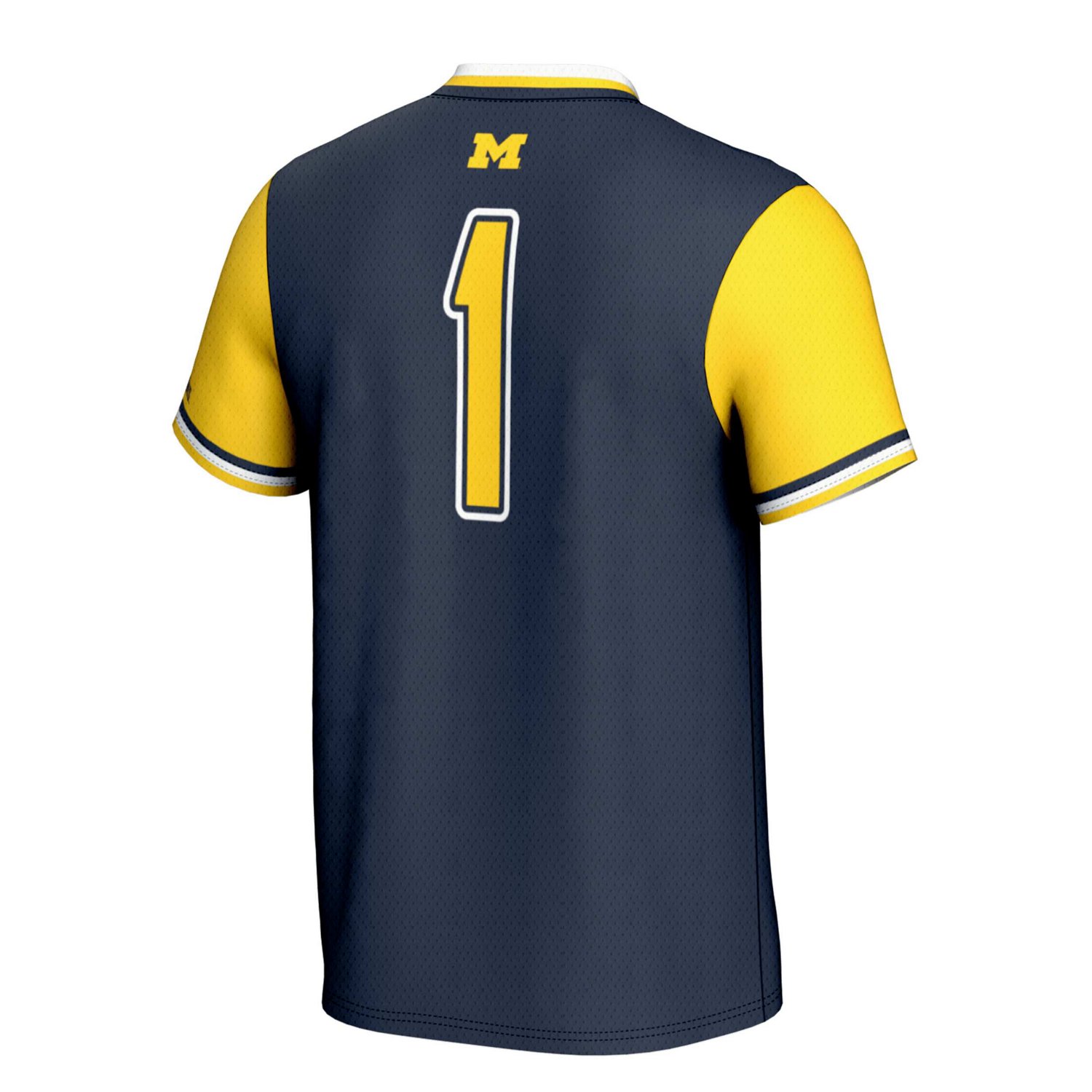 GameDay Greats 1 Michigan Wolverines Lightweight Softball Jersey                                                                 - view number 3