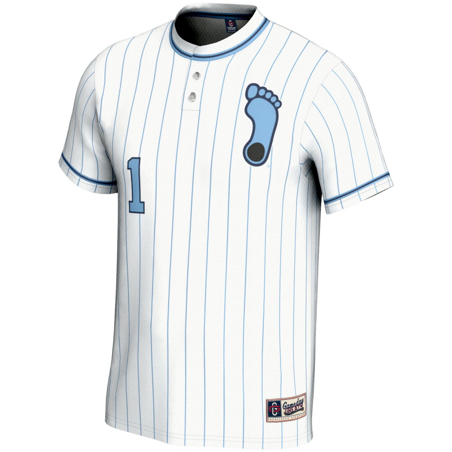 GameDay Greats 1 North Carolina Tar Heels Lightweight Softball Jersey - view number 2