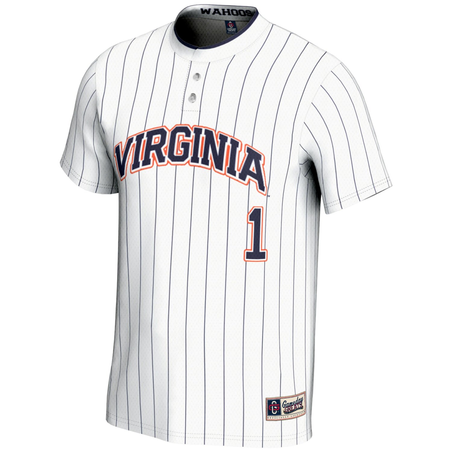 GameDay Greats 1 Virginia Cavaliers Lightweight Softball Jersey - view number 2