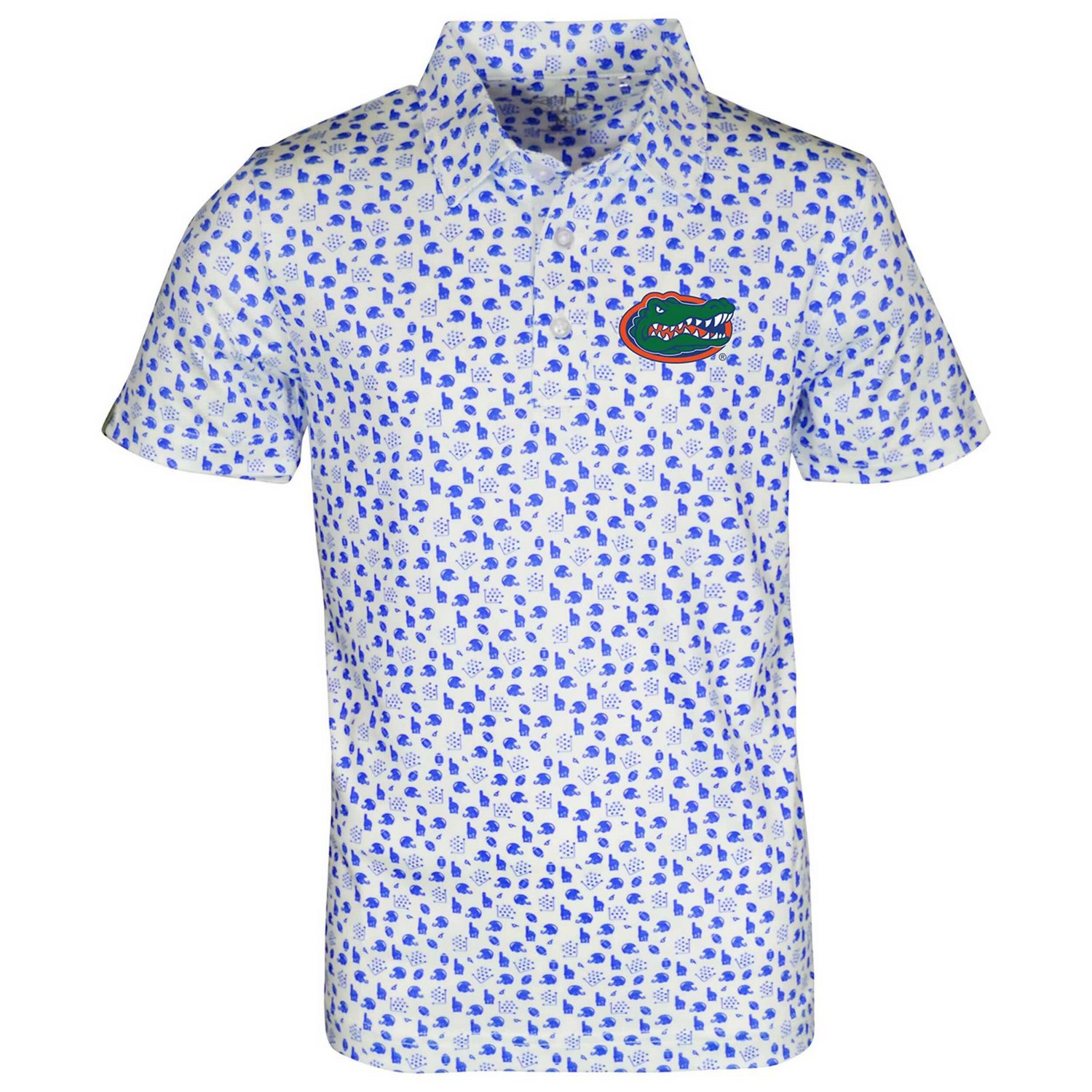 Garb Florida Gators Earnest Allover Print Polo
