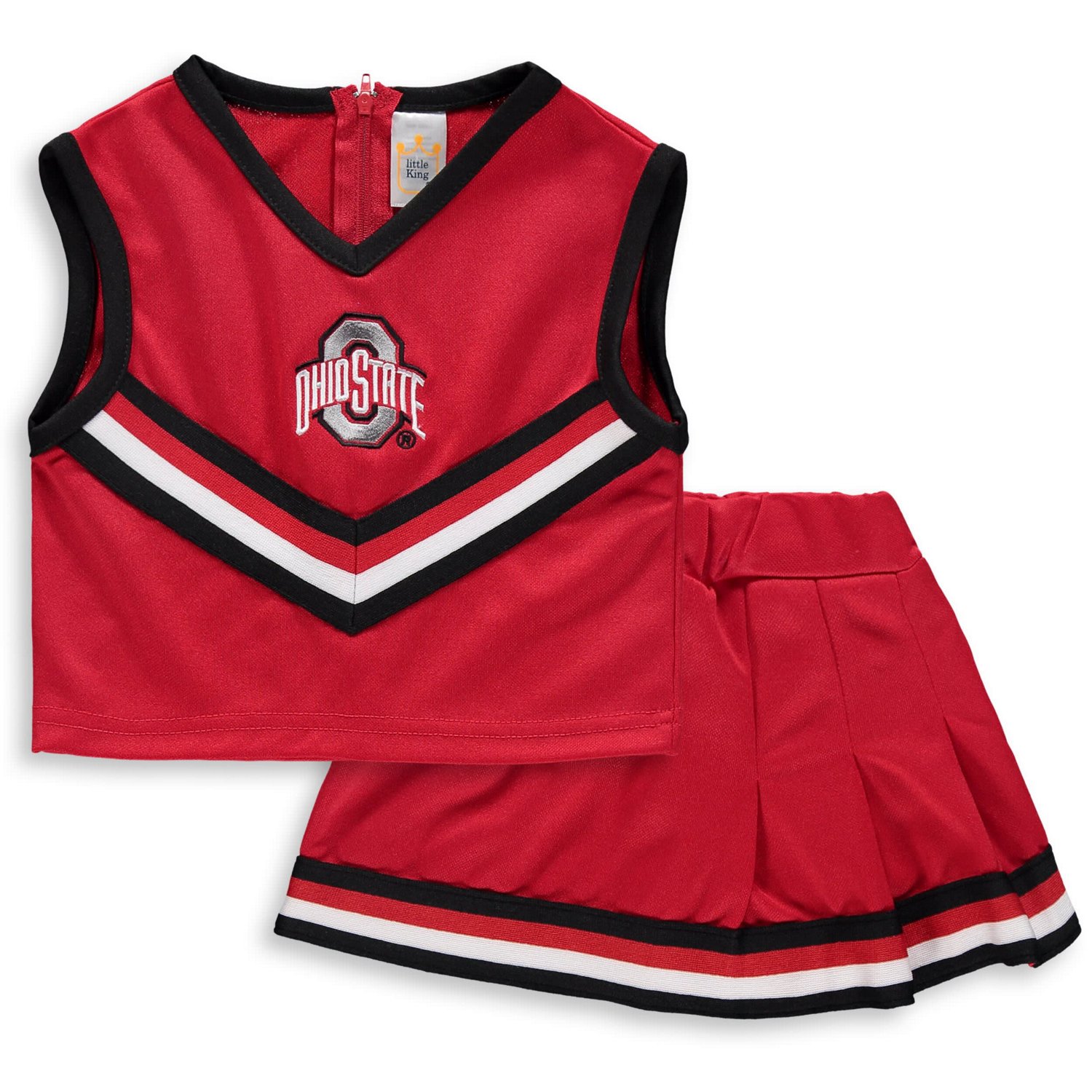 Girls Ohio State Buckeyes Two-Piece Cheer Set                                                                                    - view number 1