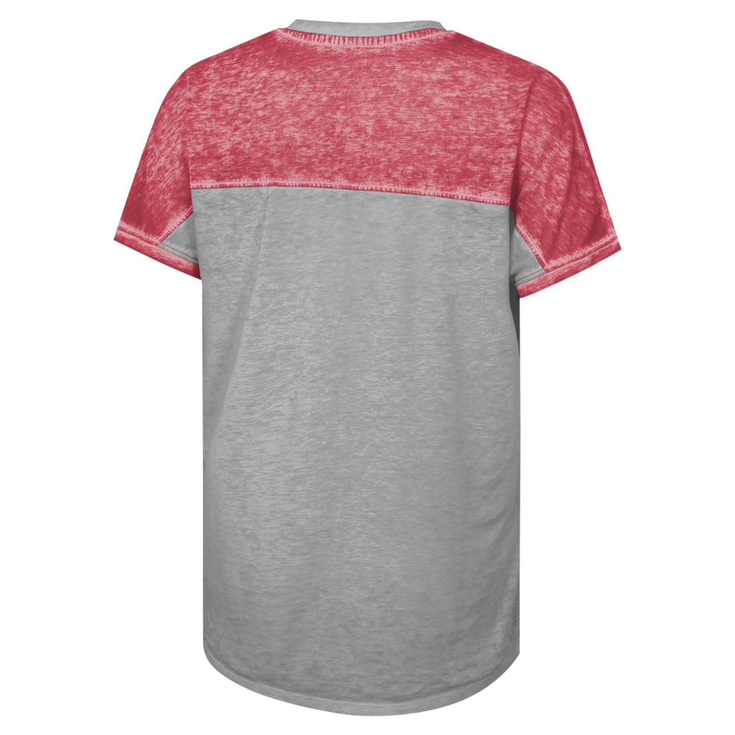 Girls Youth Alabama Crimson Tide Up for Anything Colorblock Dolman V-Neck T-Shirt                                                - view number 3
