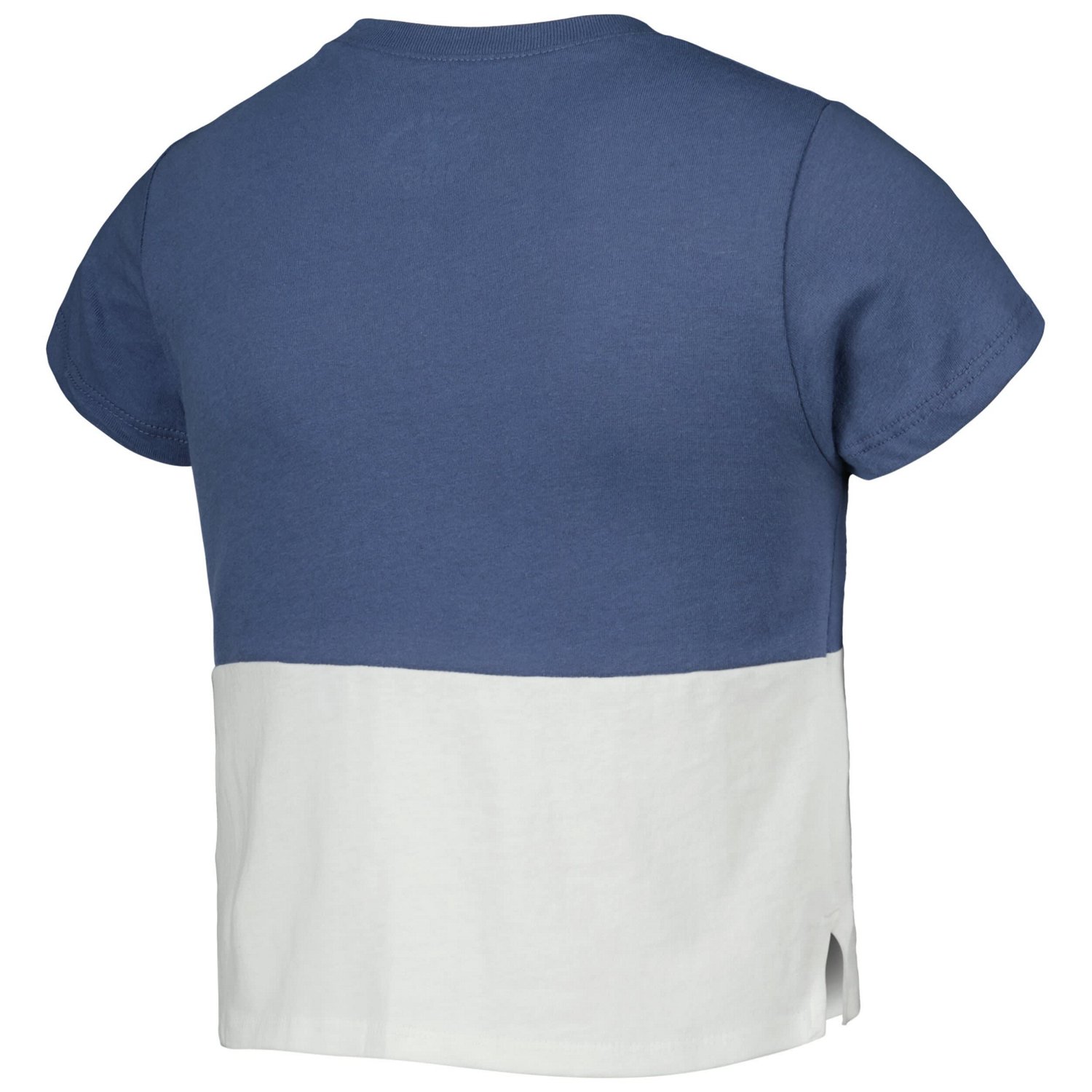 Girls Youth League Collegiate Wear /White Notre Dame Fighting Irish Colorblocked T-Shirt - view number 3