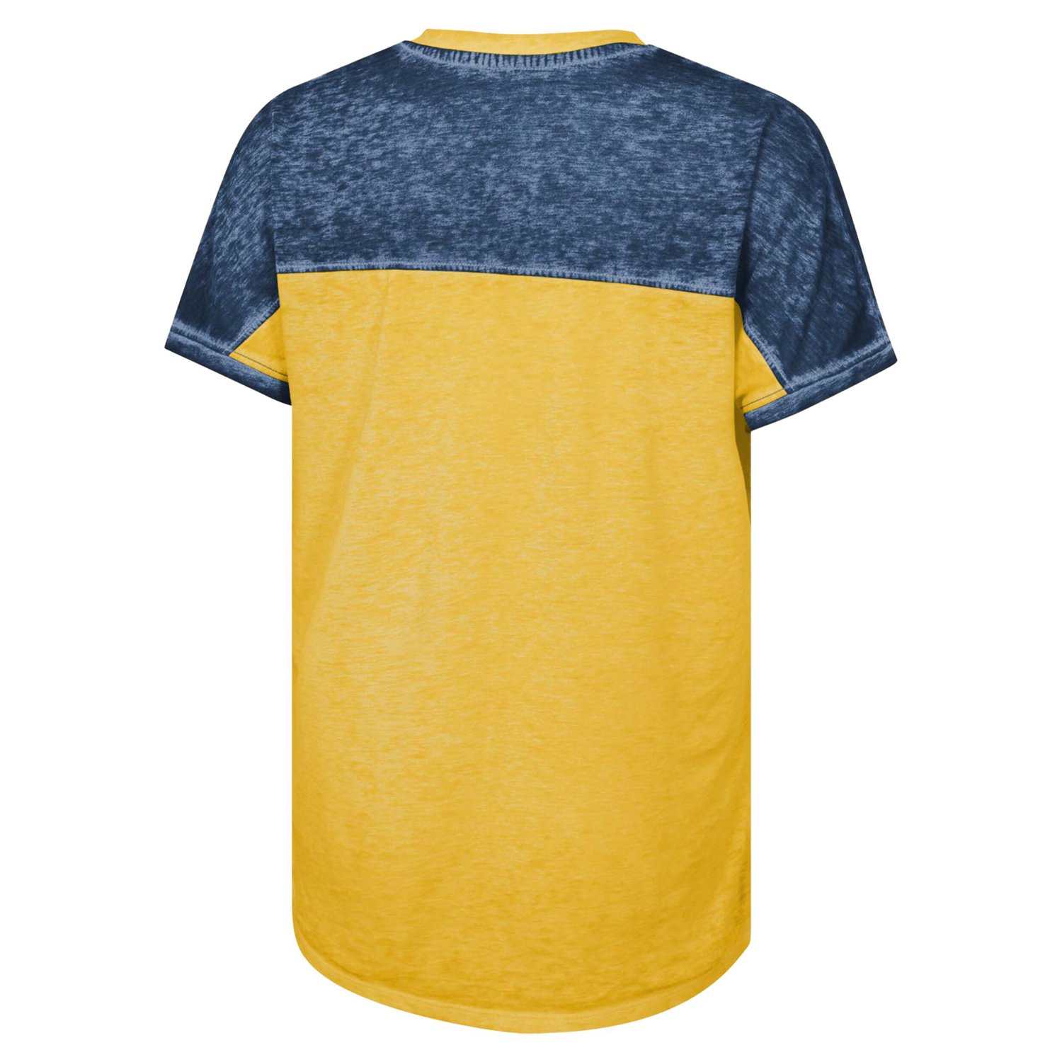 Girls Youth Michigan Wolverines Up for Anything Colorblock Dolman V-Neck T-Shirt                                                 - view number 3