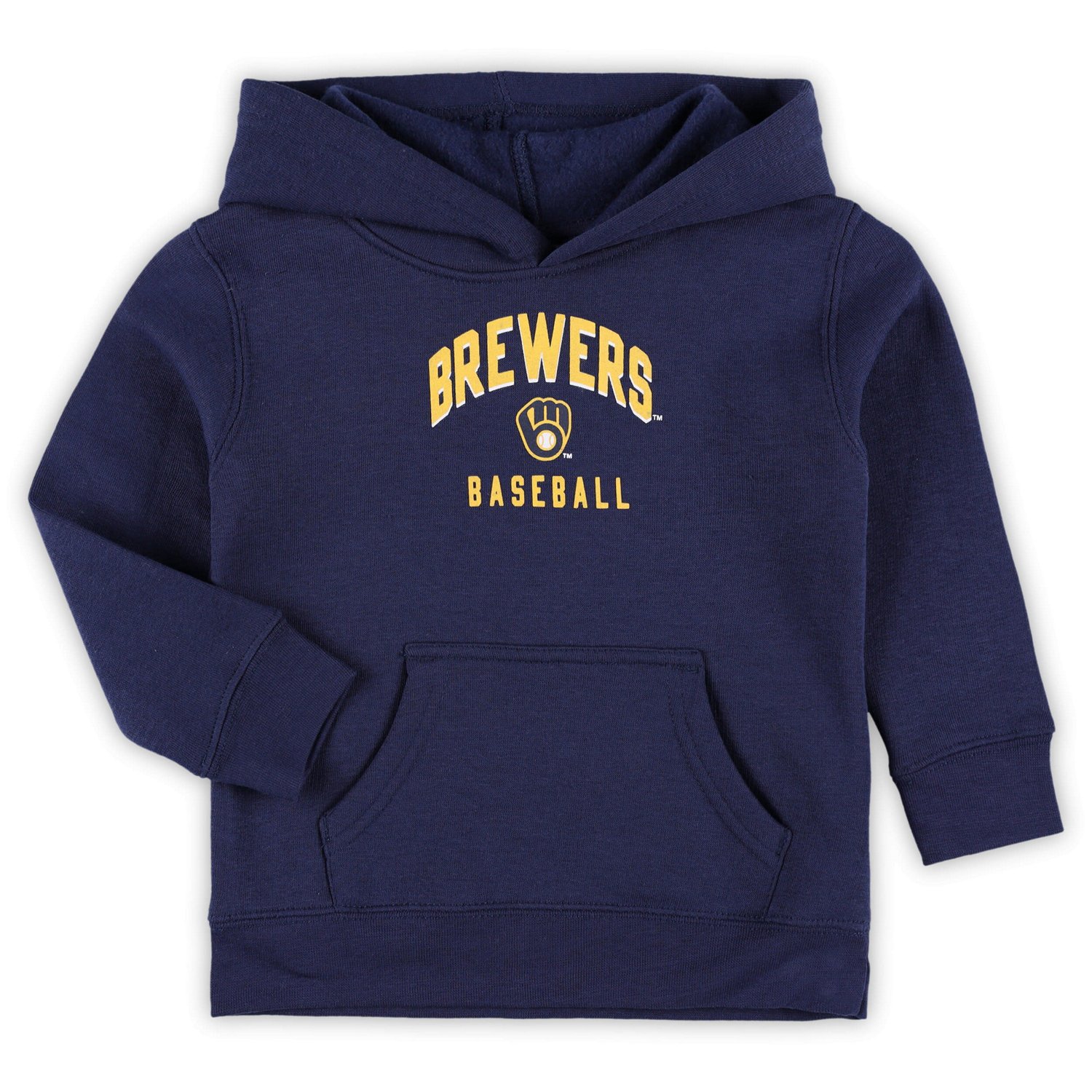 /Gray Milwaukee Brewers Play-By-Play Pullover Fleece Hoodie  Pants Set                                                           - view number 2