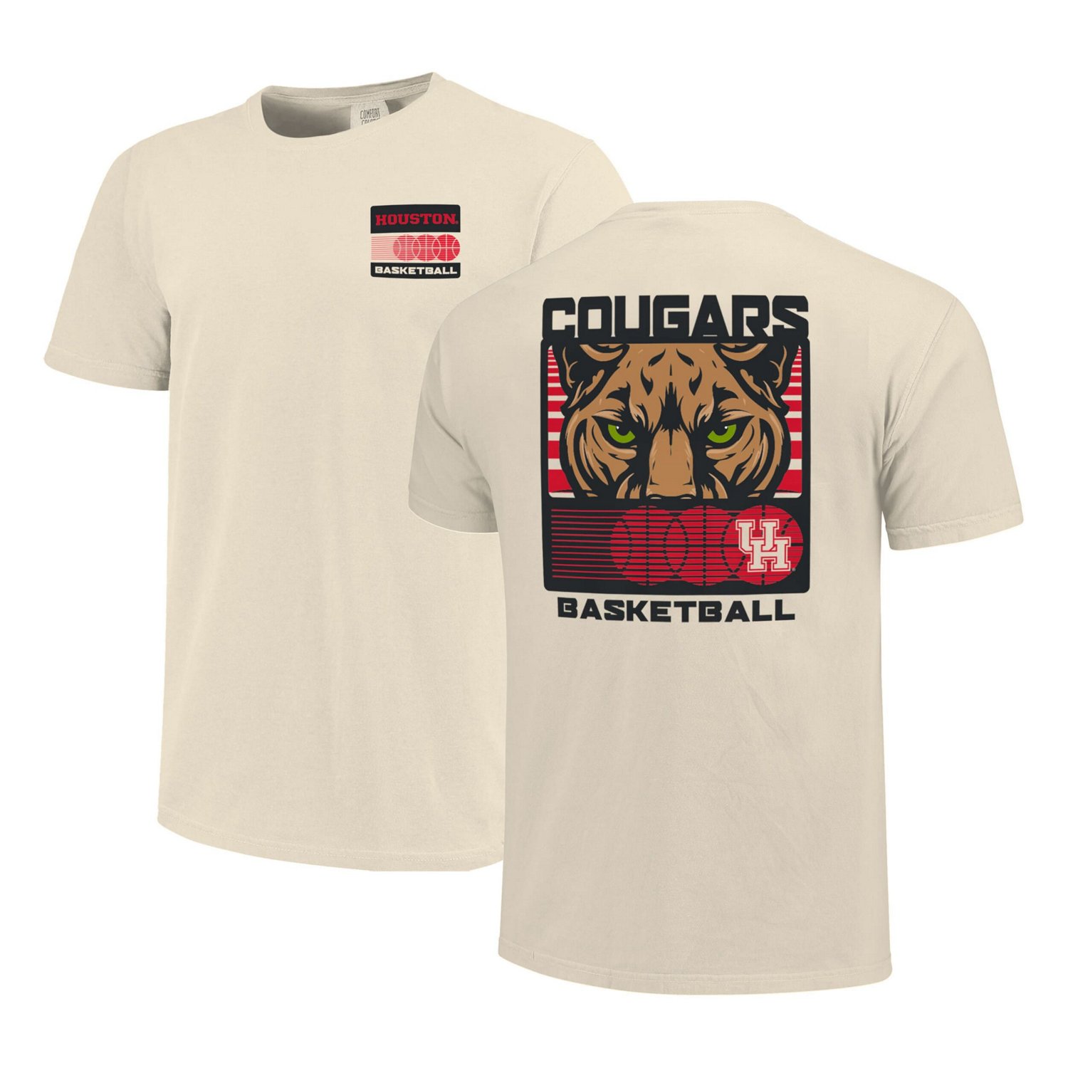 Houston Cougars Basketball Staredown Comfort Colors