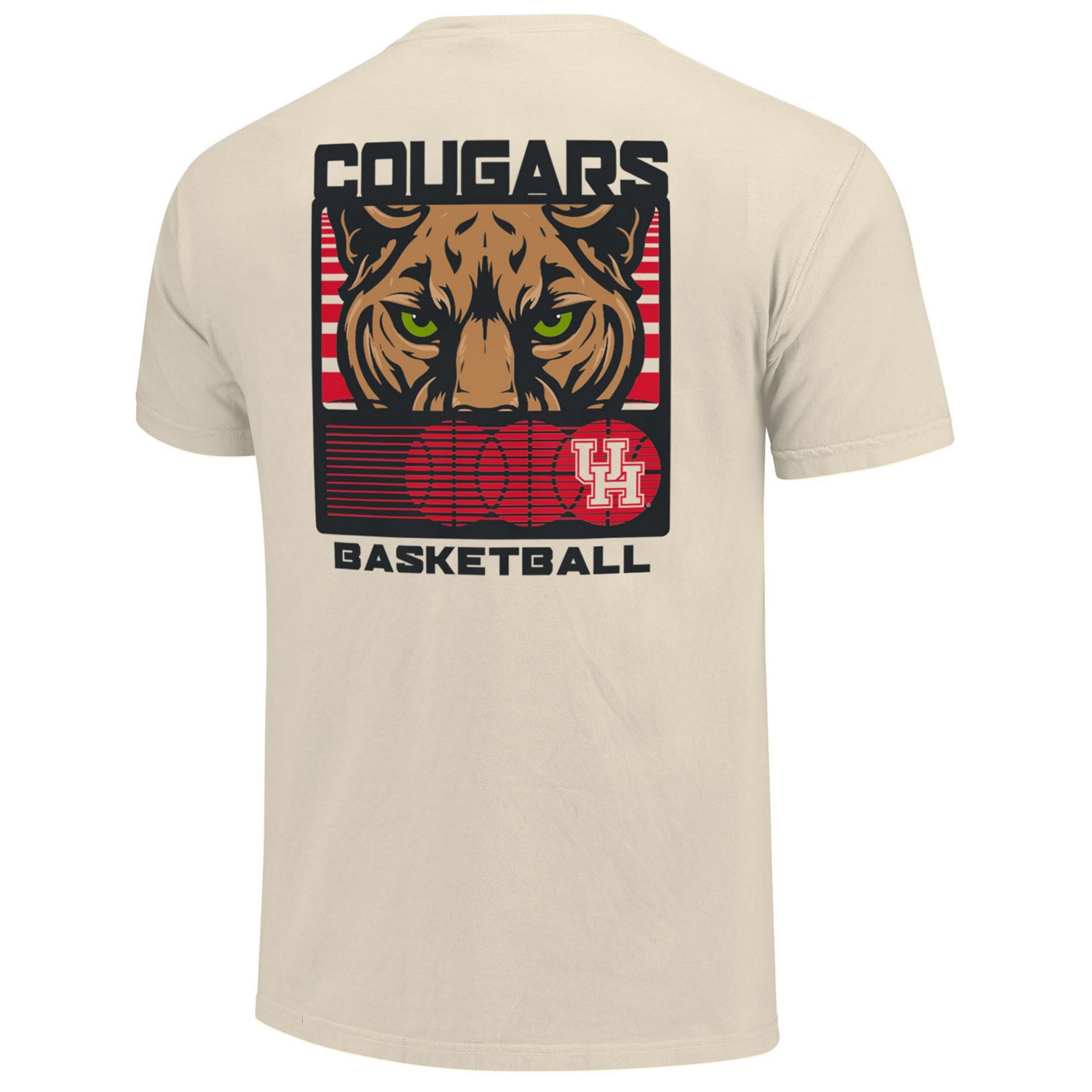 Houston Cougars Basketball Staredown Comfort Colors - view number 3