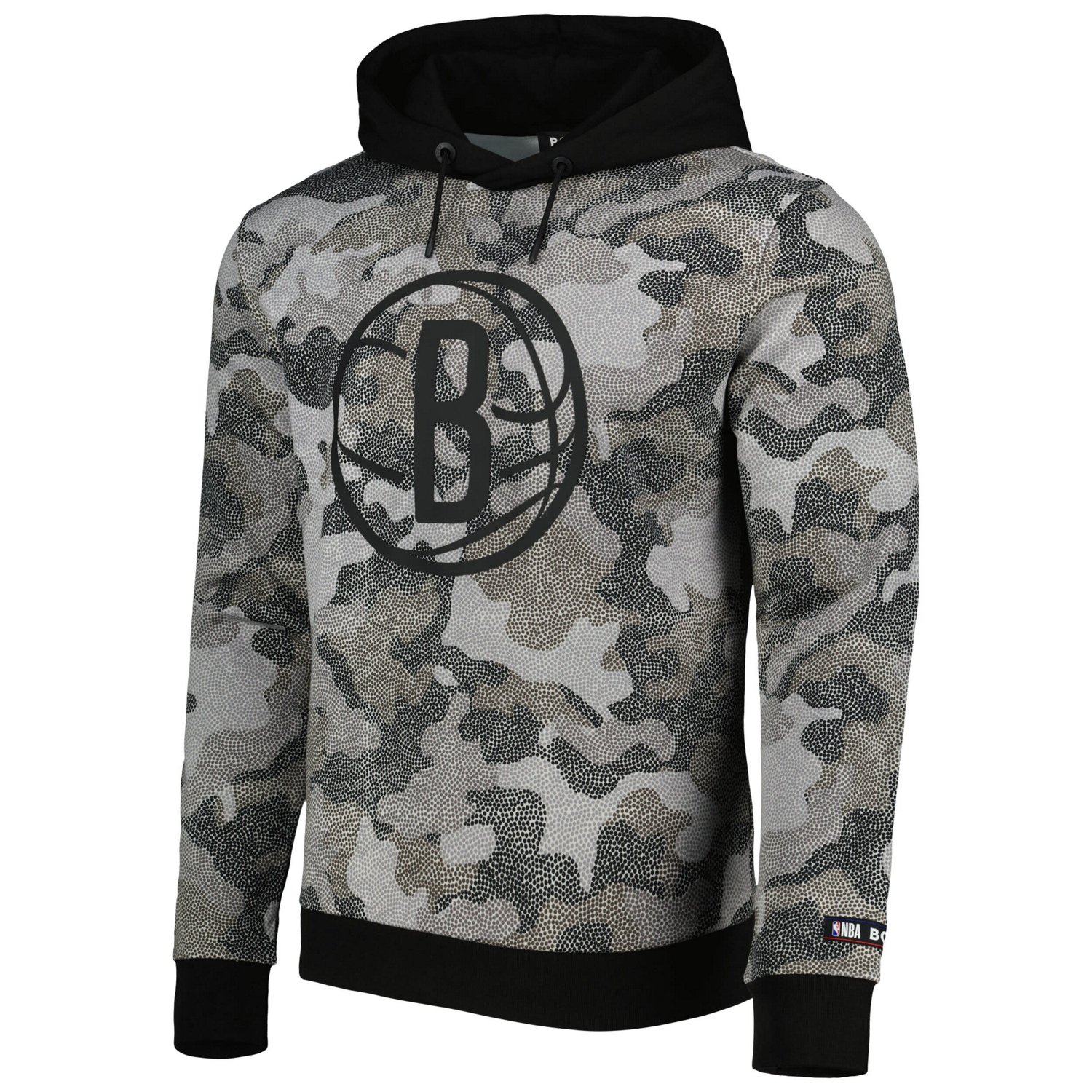 Hugo Boss Brooklyn Nets Camo Pullover Hoodie                                                                                     - view number 2