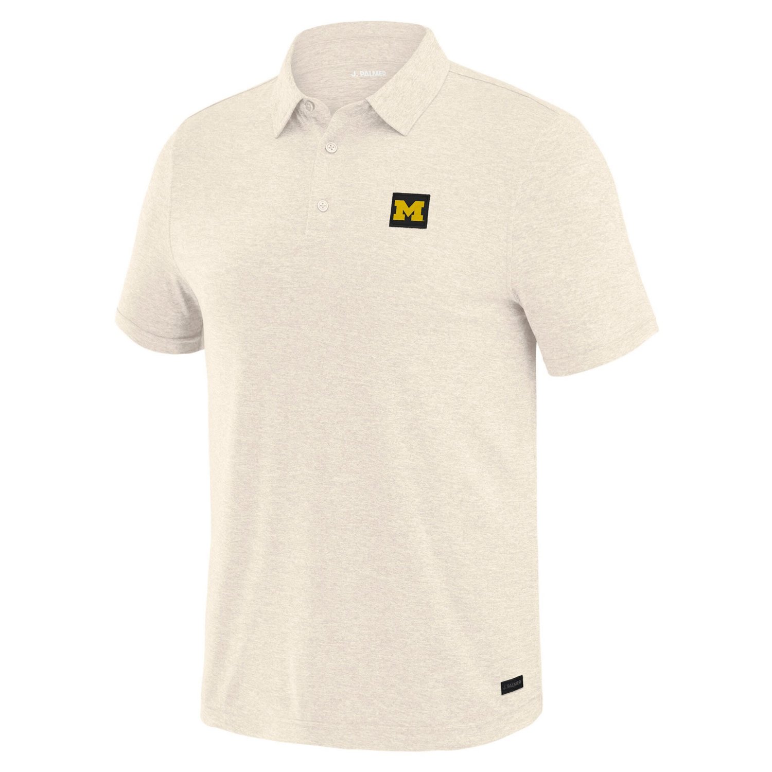 J Palmer Michigan Wolverines Four Down Polo - view number 2