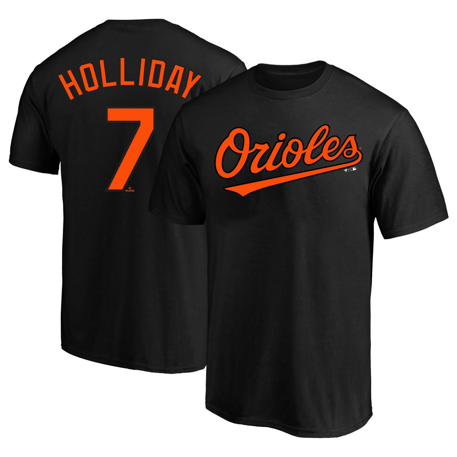 Jackson Holliday Baltimore Orioles Big  Tall Name  Number T-Shirt - view number 1