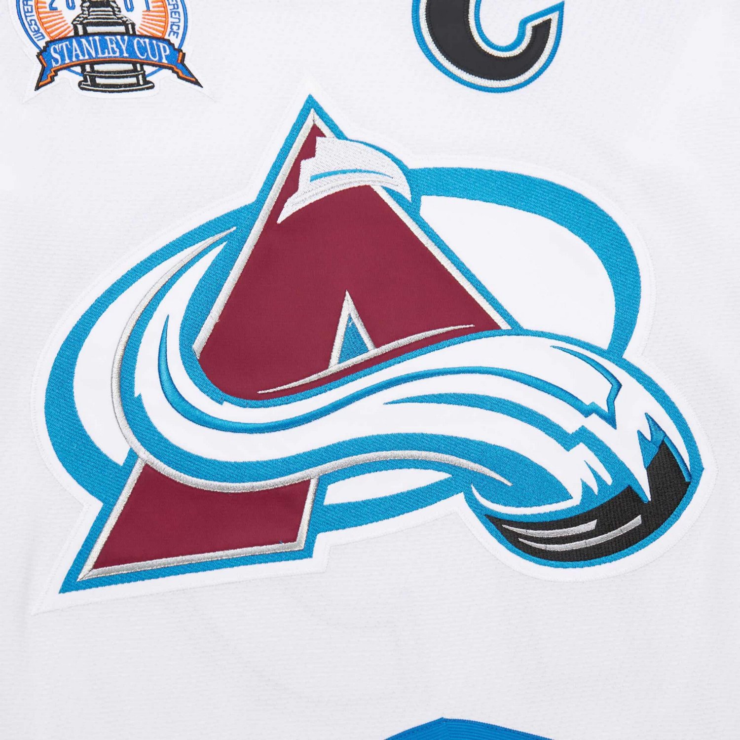 Joe Sakic Colorado Avalanche 2000-01 Power Play Jersey                                                                           - view number 4
