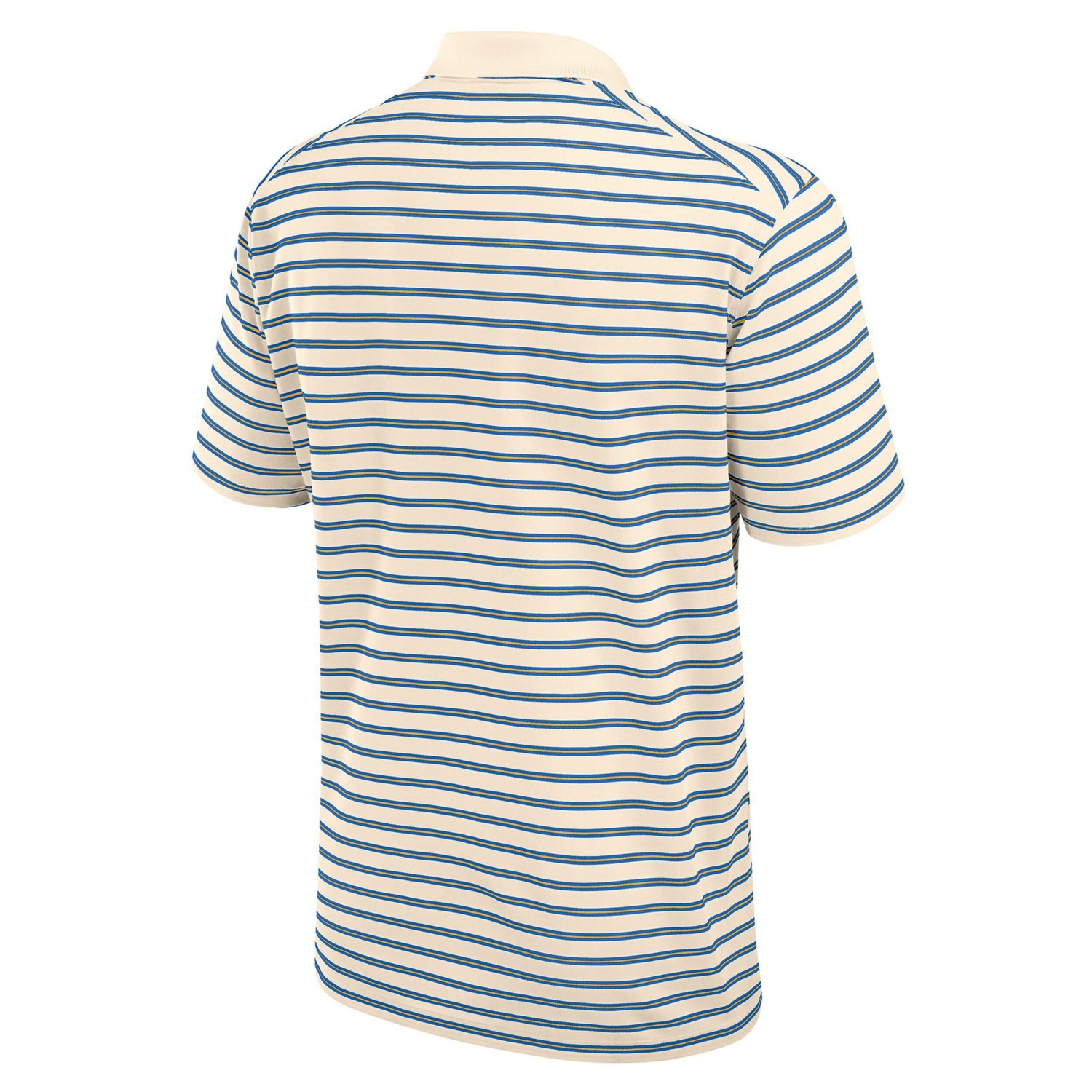 Jordan Brand Blue UCLA Bruins Primary Logo Striped Dri-FIT Polo - view number 3
