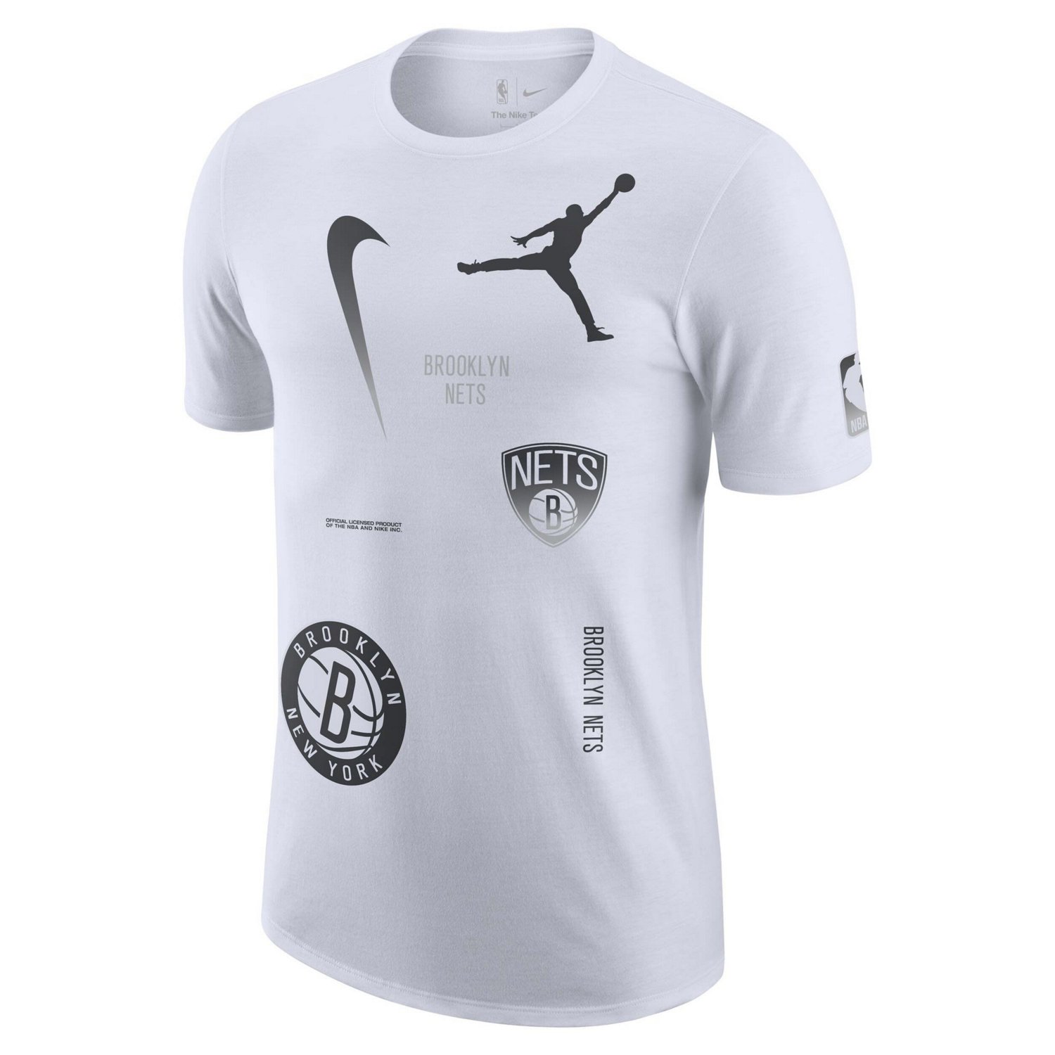 【NIKE】Brooklyn Nets Courtside Jordan NBA Max90 T-Shirt Jordan Brand Brooklyn Nets Courtside Statement Edition Max90