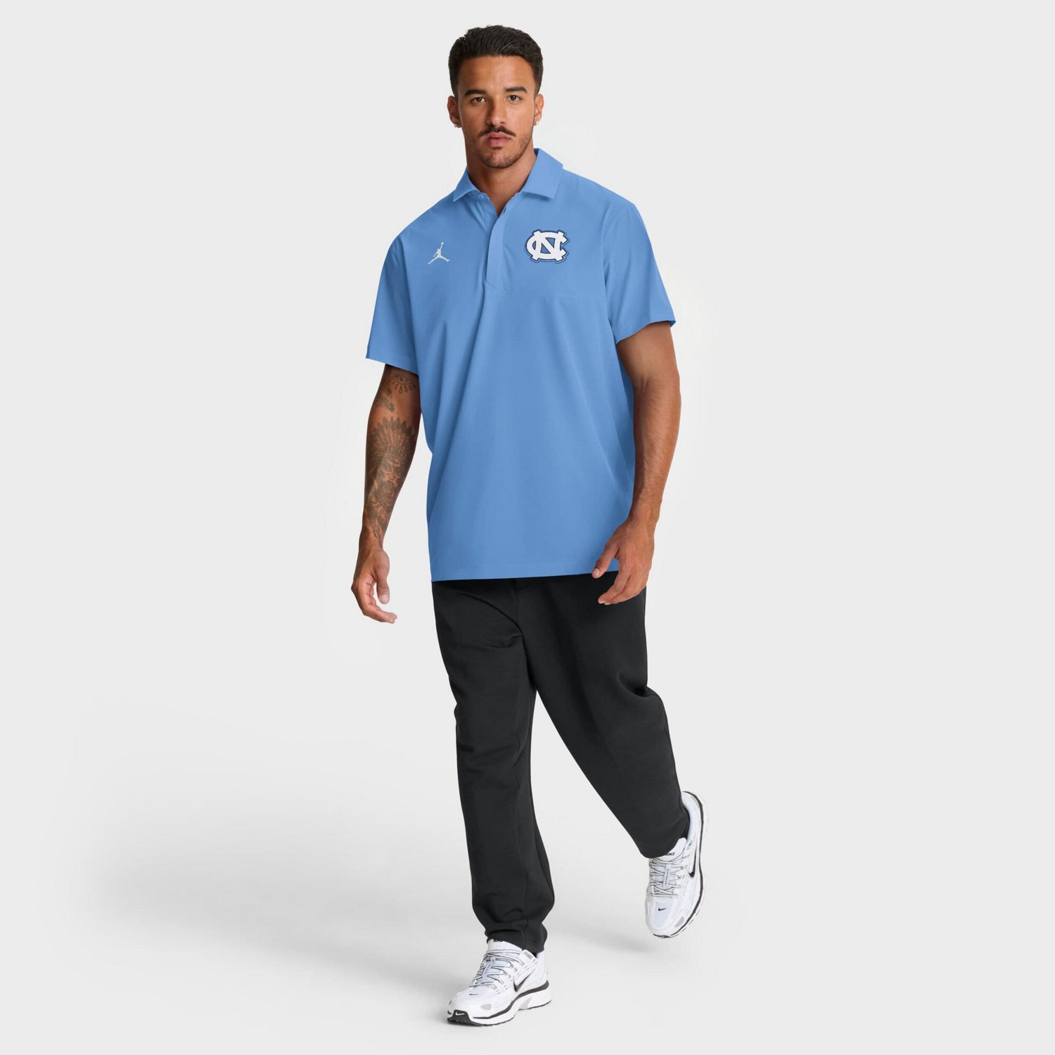 Jordan Brand Carolina North Carolina Tar Heels 2025 Coaches Sideline Polo - view number 3