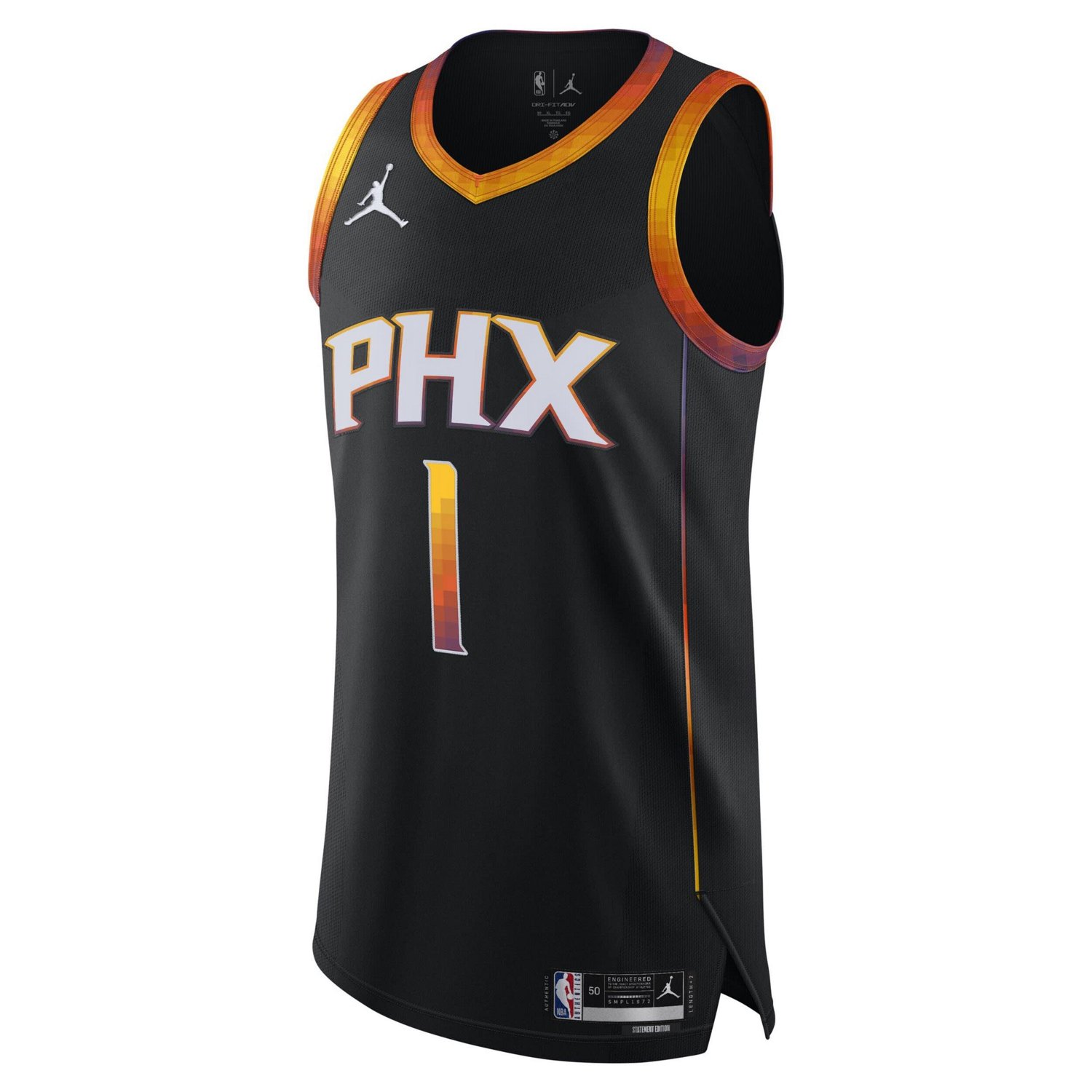 Jordan Brand Devin Booker Phoenix Suns Authentic Player Jersey - Statement Edition                                               - view number 2