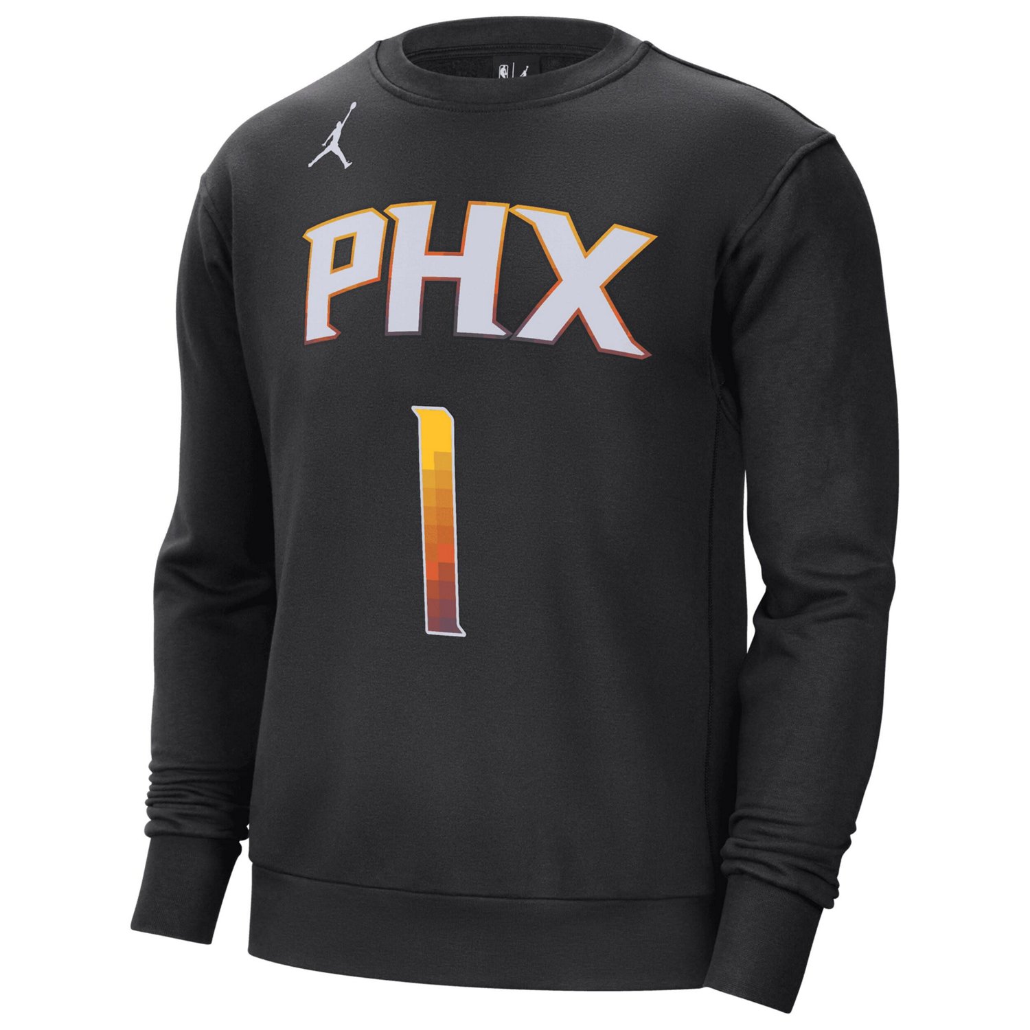 Jordan Brand Devin Booker Phoenix Suns Statement Name  Number Pullover Sweatshirt                                                - view number 2