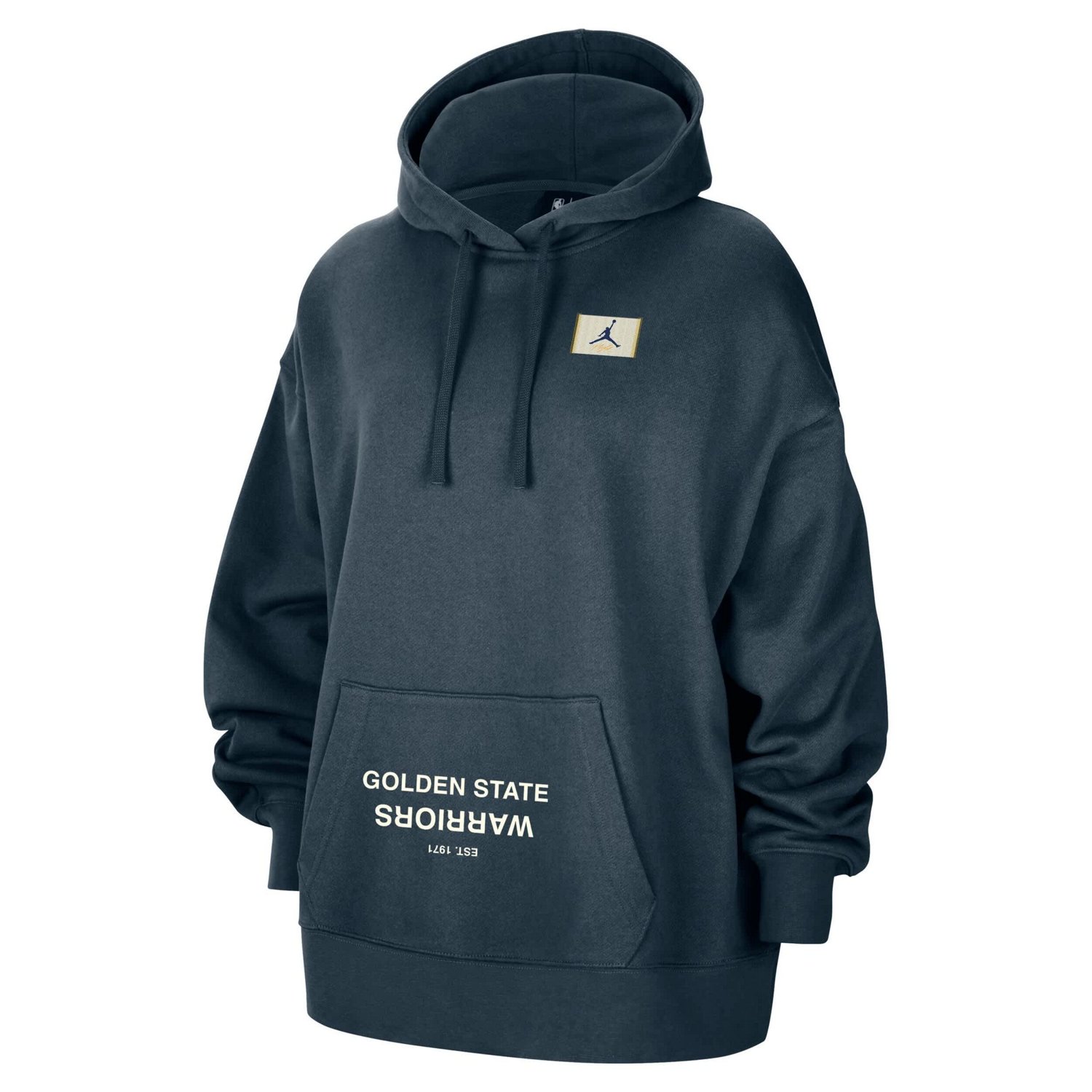 Jordan Brand Golden State Warriors Courtside Statement Edition Oversize Pullover Hoodie - view number 2