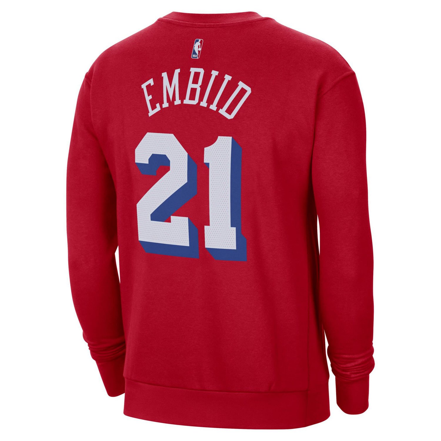 Jordan Brand Joel Embiid Philadelphia 76ers Statement Name  Number Pullover Sweatshirt                                           - view number 3