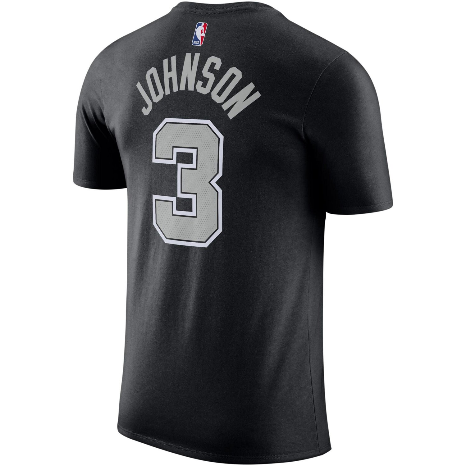 Jordan Brand Keldon Johnson San Antonio Spurs 2022/23 Statement Edition Name  Number T-Shirt                                     - view number 3