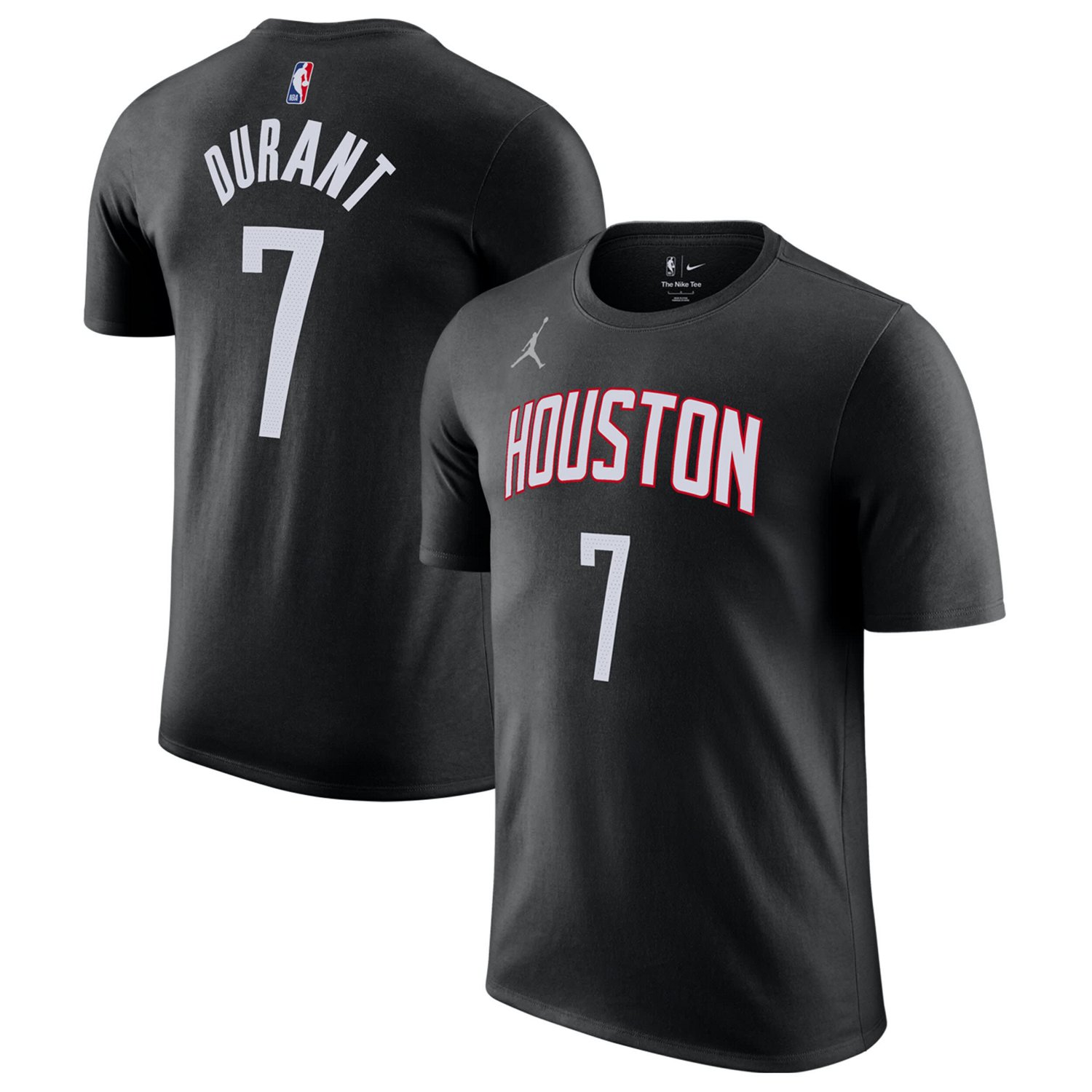 Jordan Brand Kevin Durant Houston Rockets Statement Edition Name  Number T-Shirt