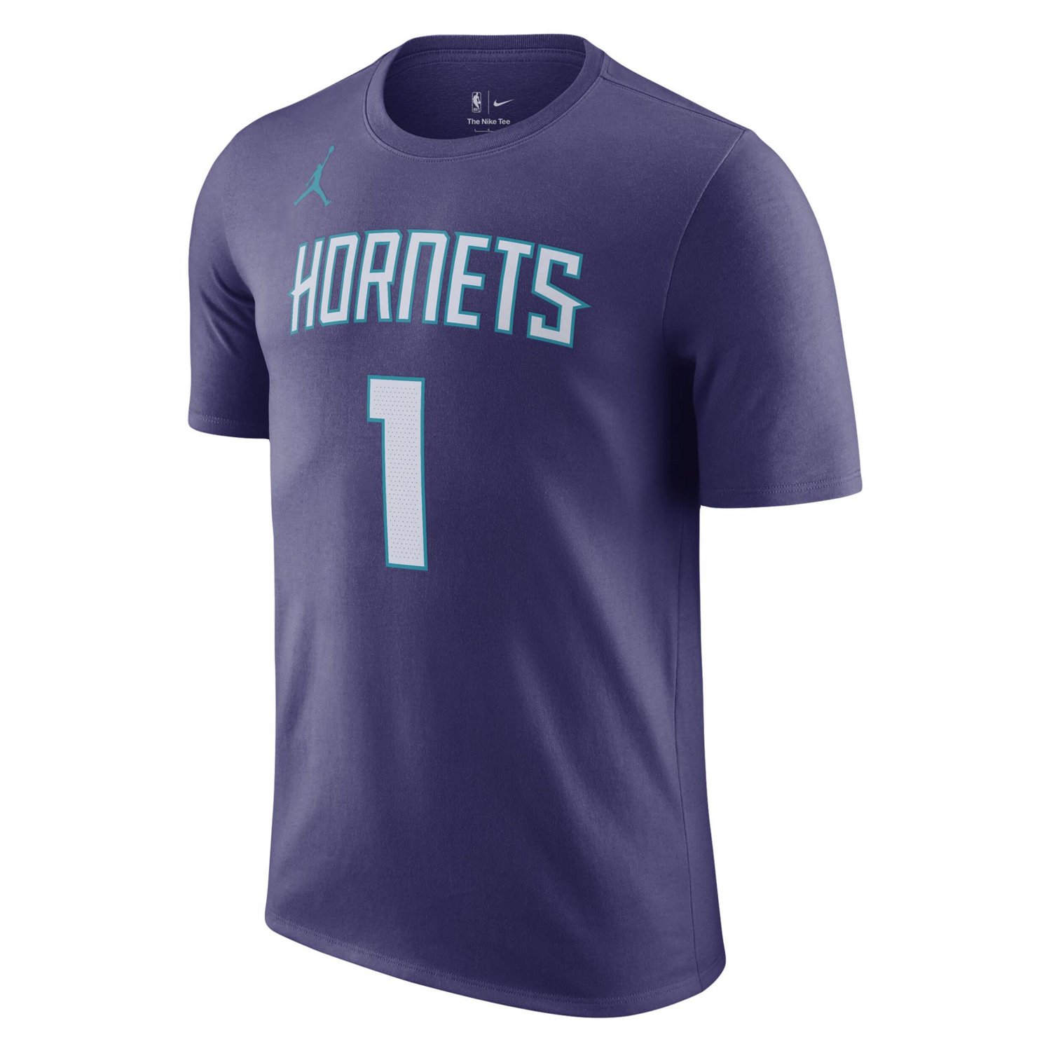 Jordan Brand LaMelo Ball Charlotte Hornets 2022/23 Statement Edition Name  Number T-Shirt                                        - view number 2