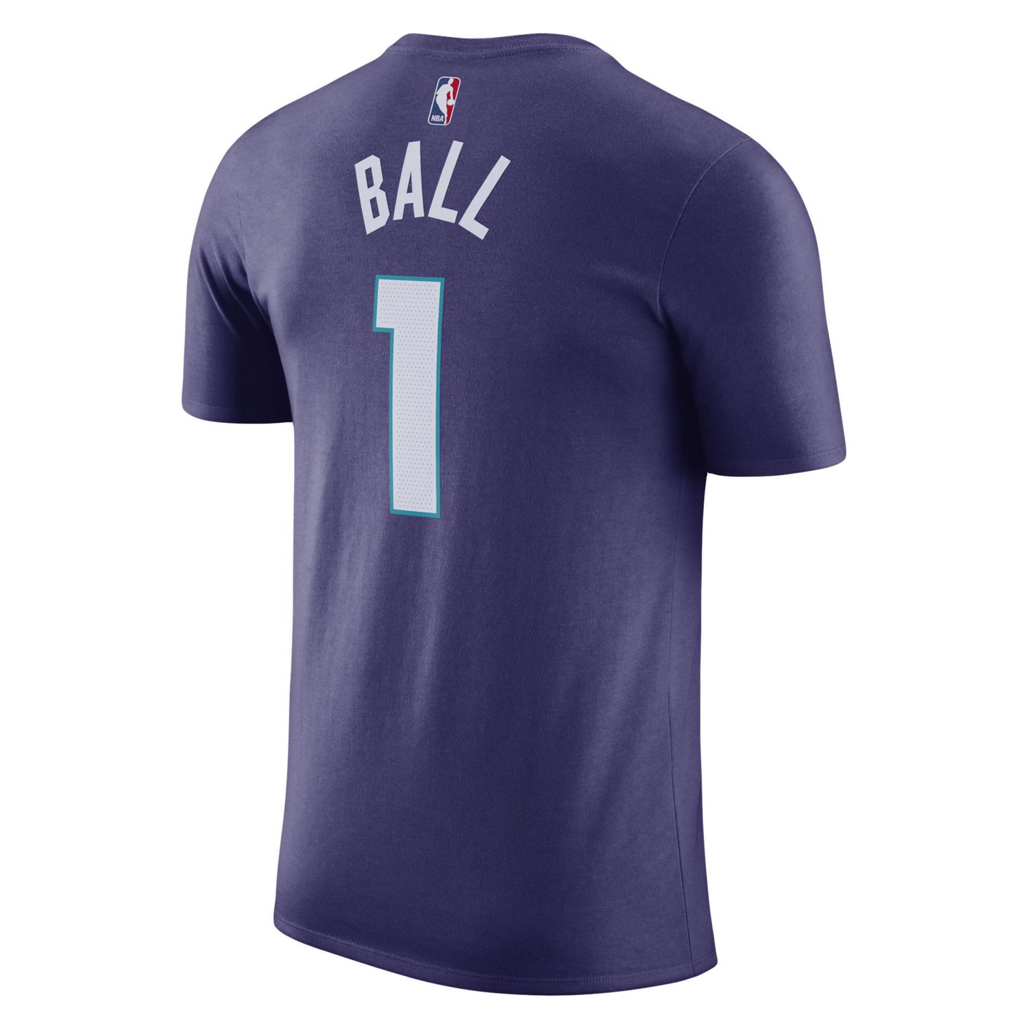 Jordan Brand LaMelo Ball Charlotte Hornets 2022/23 Statement Edition Name  Number T-Shirt                                        - view number 3