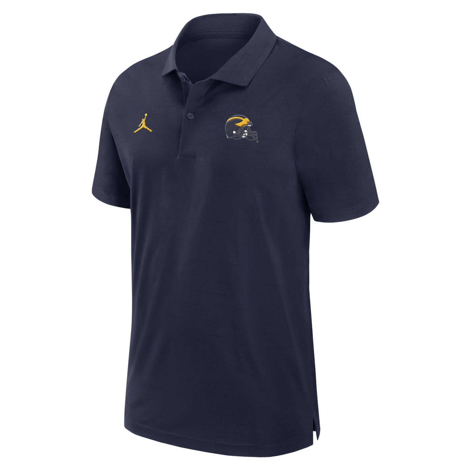 Jordan Brand Michigan Wolverines 2024 Sideline Woven Performance Polo - view number 2