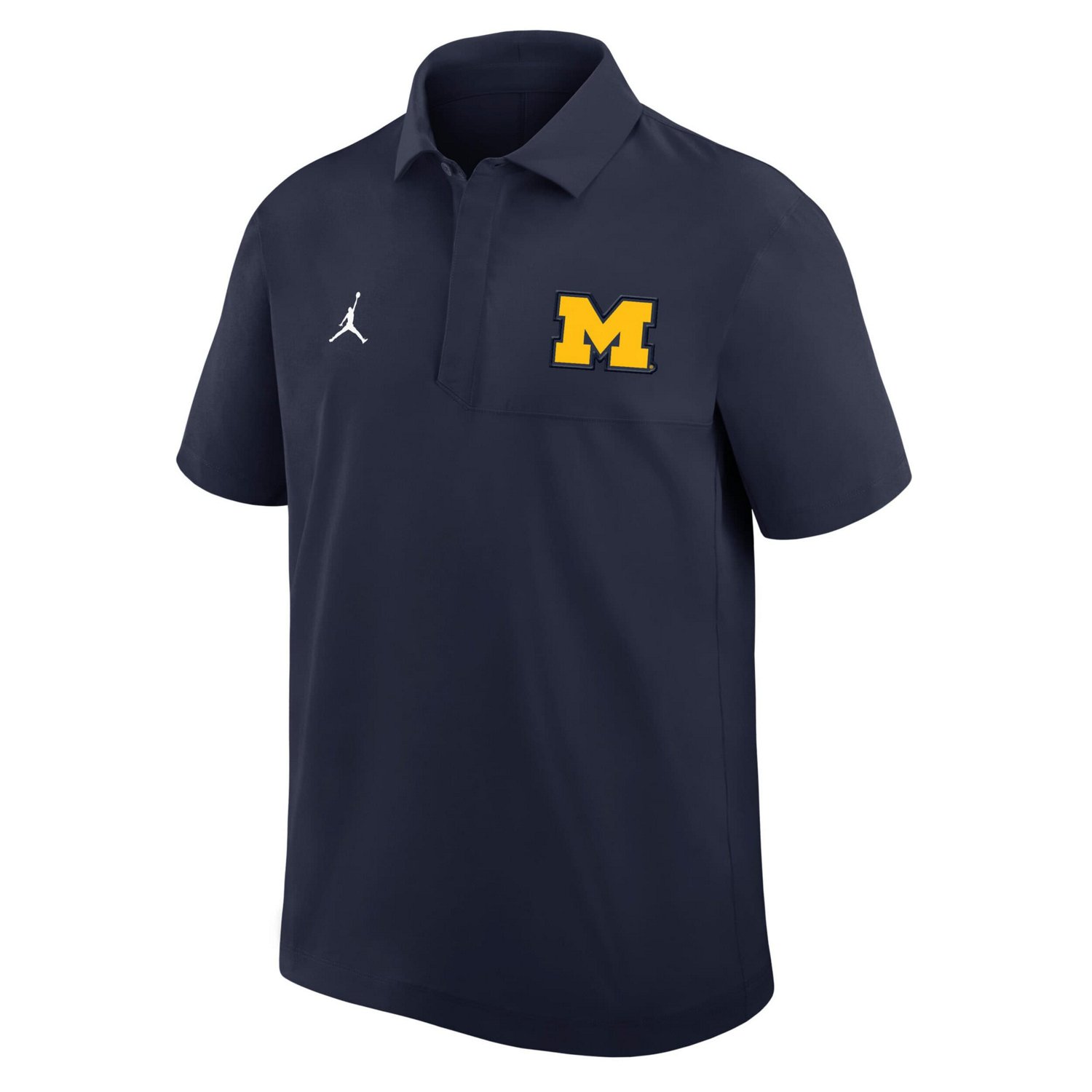 Jordan Brand Michigan Wolverines 2025 Coaches Sideline Polo - view number 4