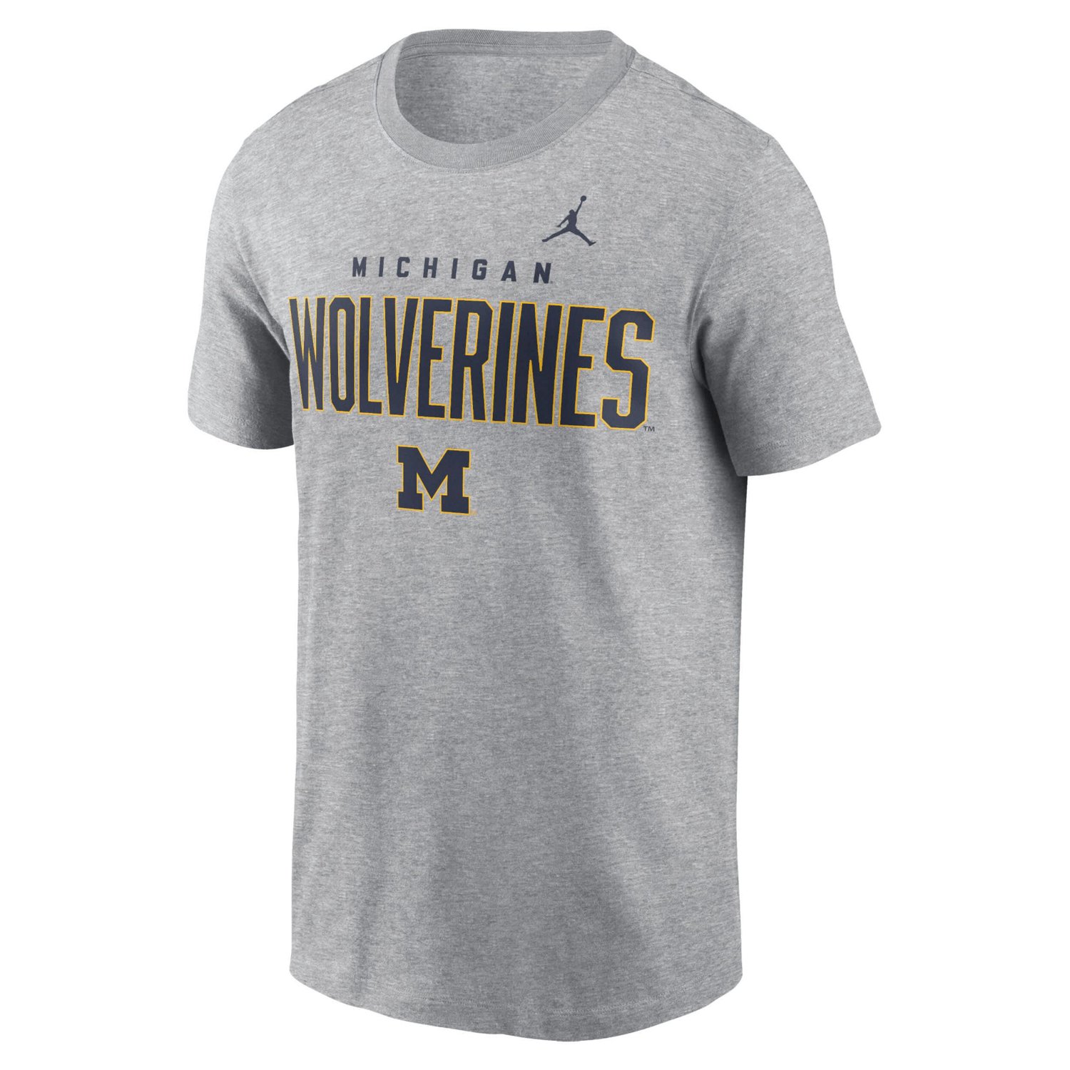 Jordan Brand Michigan Wolverines Campus 2-Hit Primary Mascot T-Shirt                                                             - view number 2