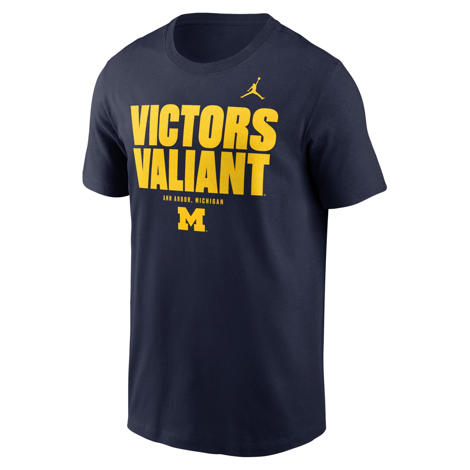 Jordan Brand Michigan Wolverines Campus Local T-Shirt - view number 2