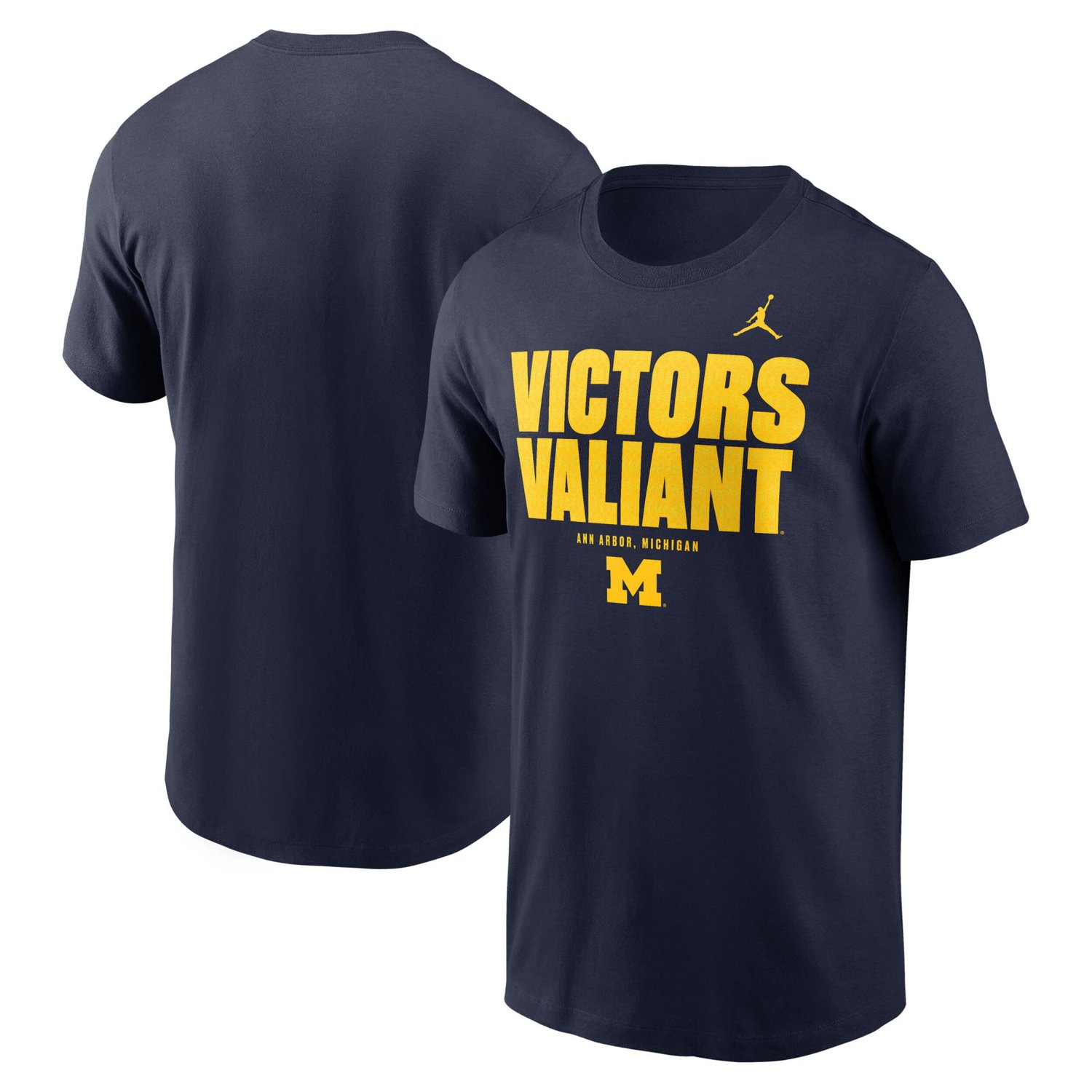 Jordan Brand Michigan Wolverines Campus Local T-Shirt