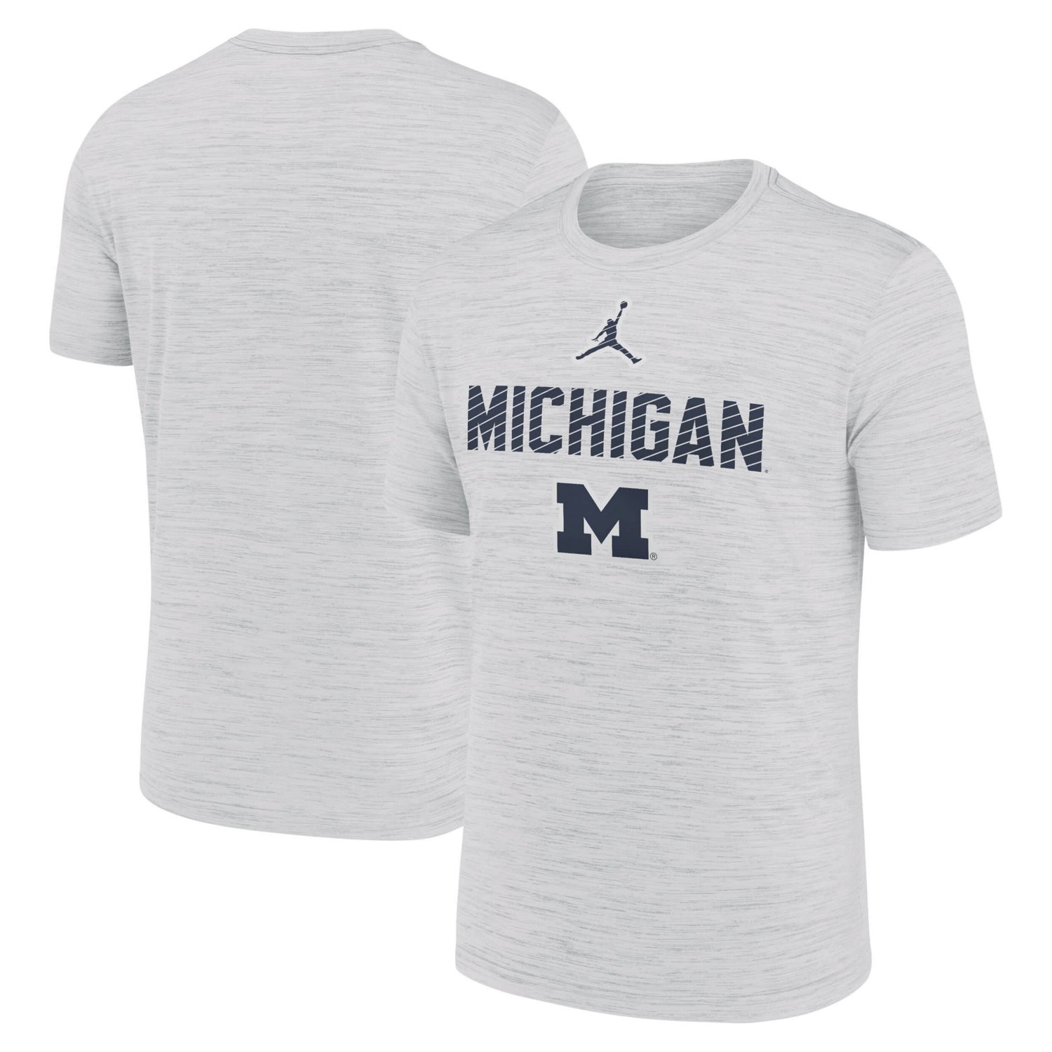 Jordan Brand Michigan Wolverines Campus Slant Velocity Performance T-Shirt - view number 1