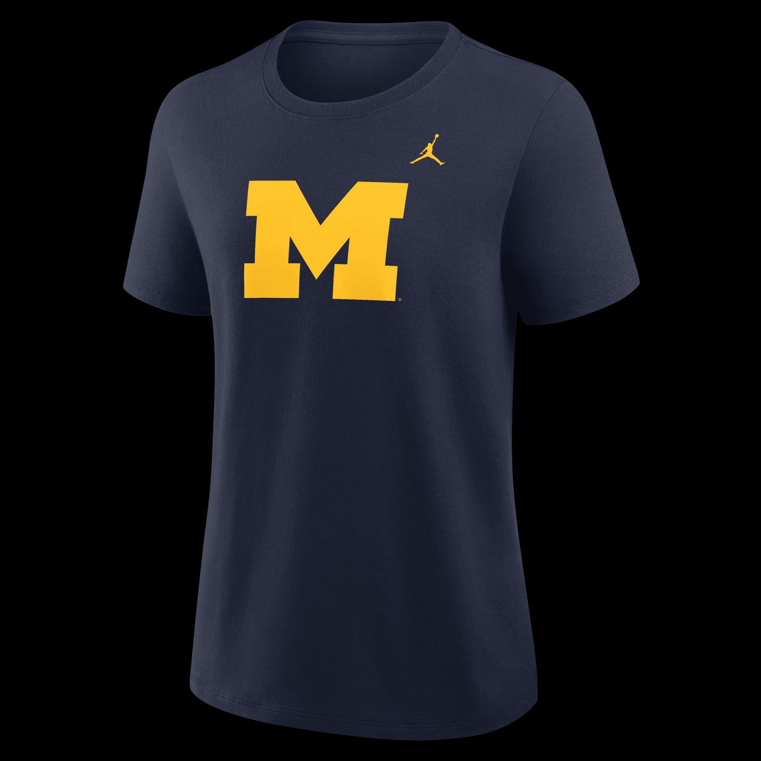 Jordan Brand Michigan Wolverines Primary Logo T-Shirt - view number 2