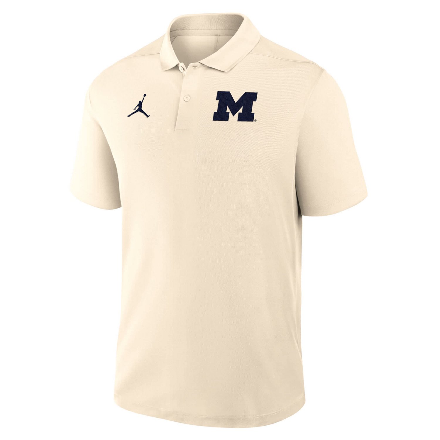 Jordan Brand Michigan Wolverines Primary Logo Victory Performance Polo - view number 2