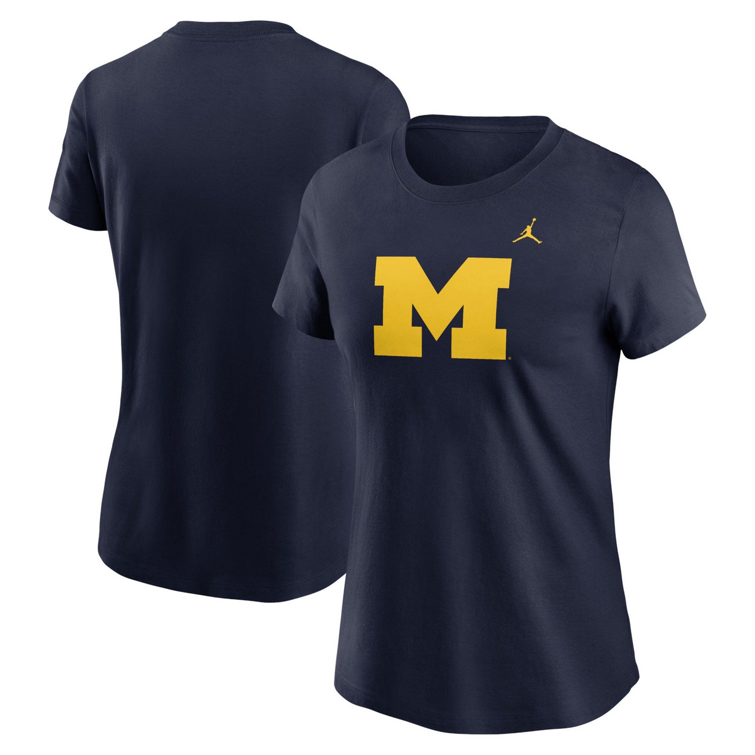 Jordan Brand Michigan Wolverines Primetime Evergreen Logo T Shirt Academy