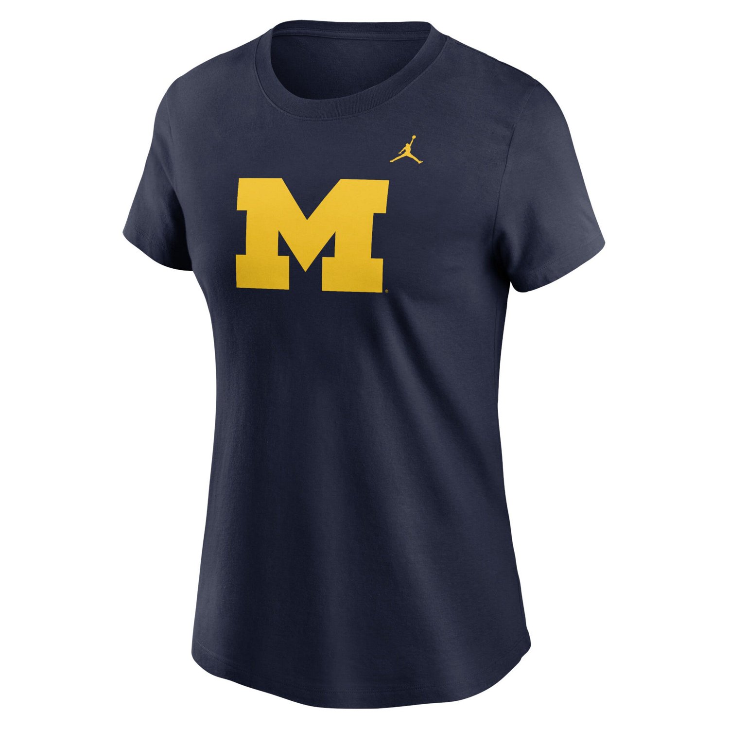 Jordan Brand Michigan Wolverines Primetime Evergreen Logo T-Shirt - view number 2