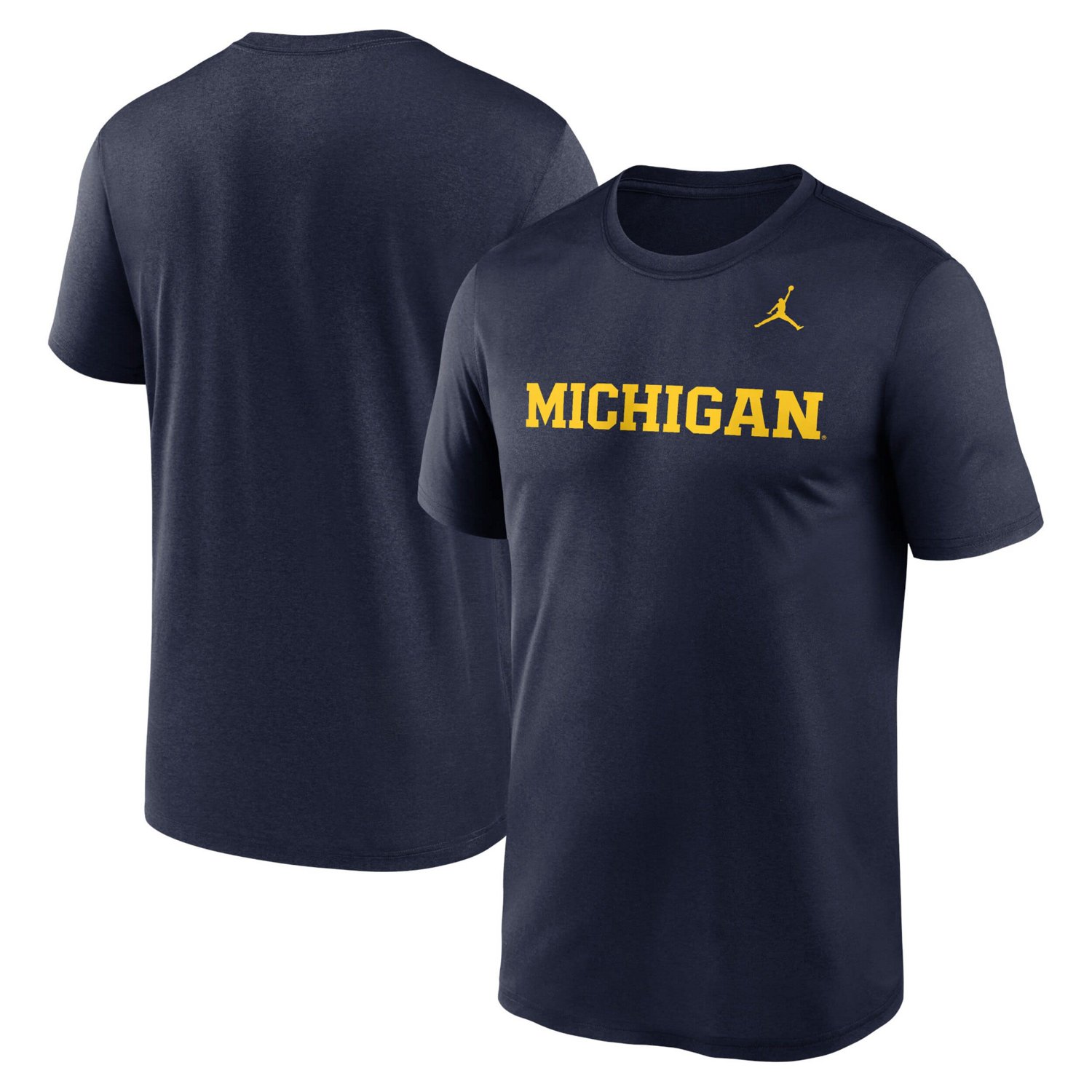 Jordan Brand Michigan Wolverines Primetime Legend Wordmark T-Shirt - view number 1
