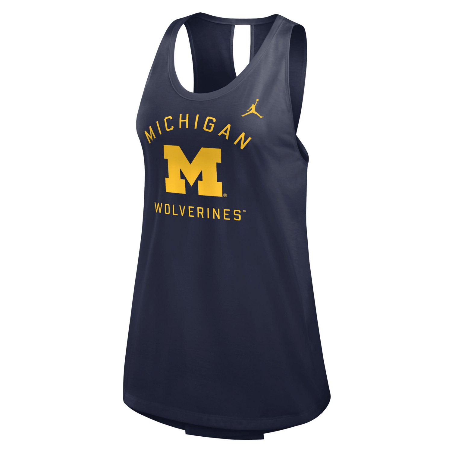 Jordan Brand Michigan Wolverines Primetime Open Back Tank Top - view number 2