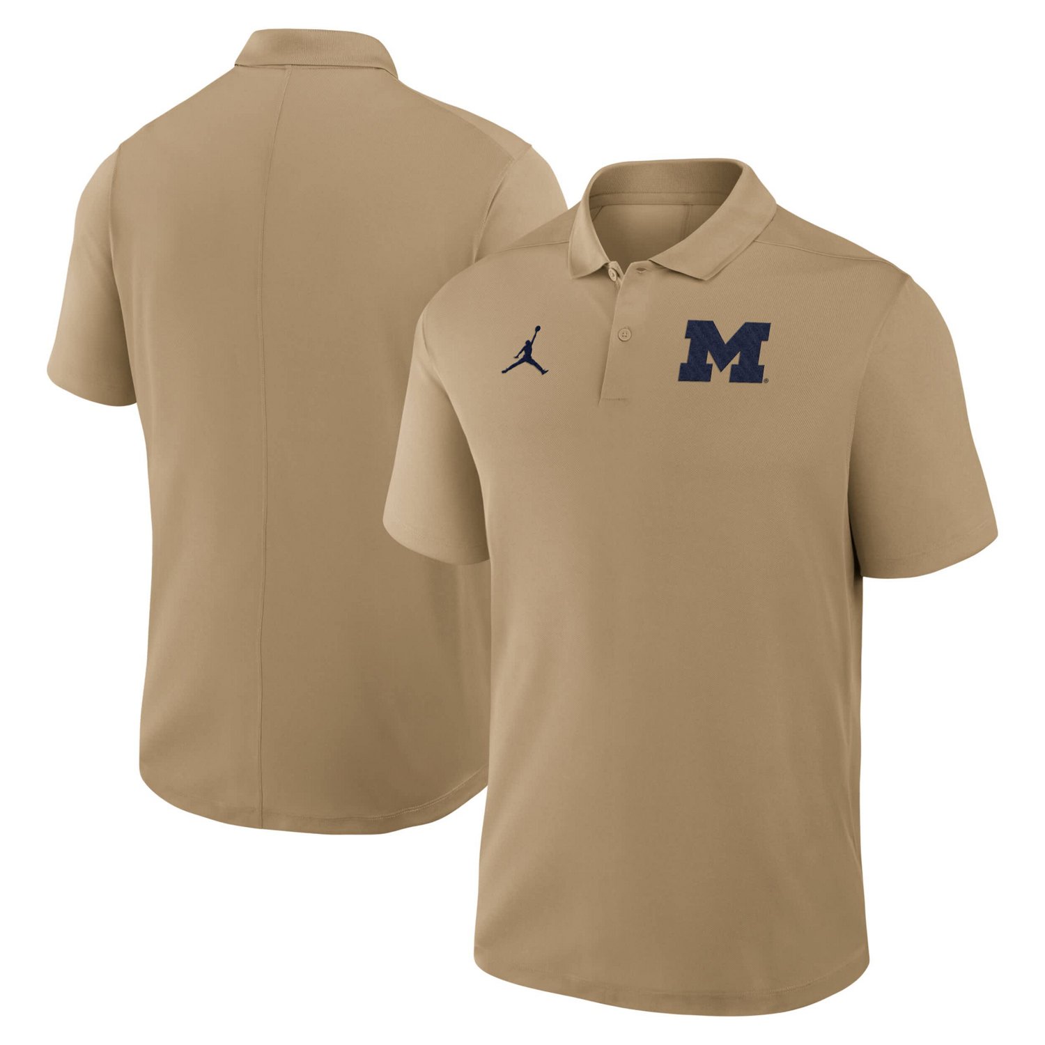 Jordan Brand Michigan Wolverines Primetime Victory Primary Logo Performance Polo