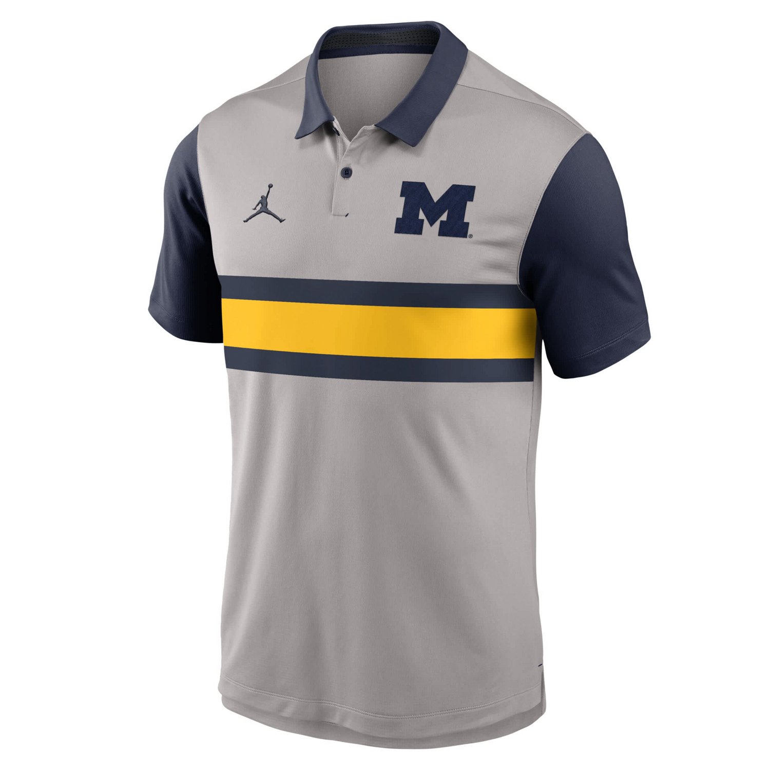 Jordan Brand Michigan Wolverines Vapor Dri-FIT Polo - view number 2