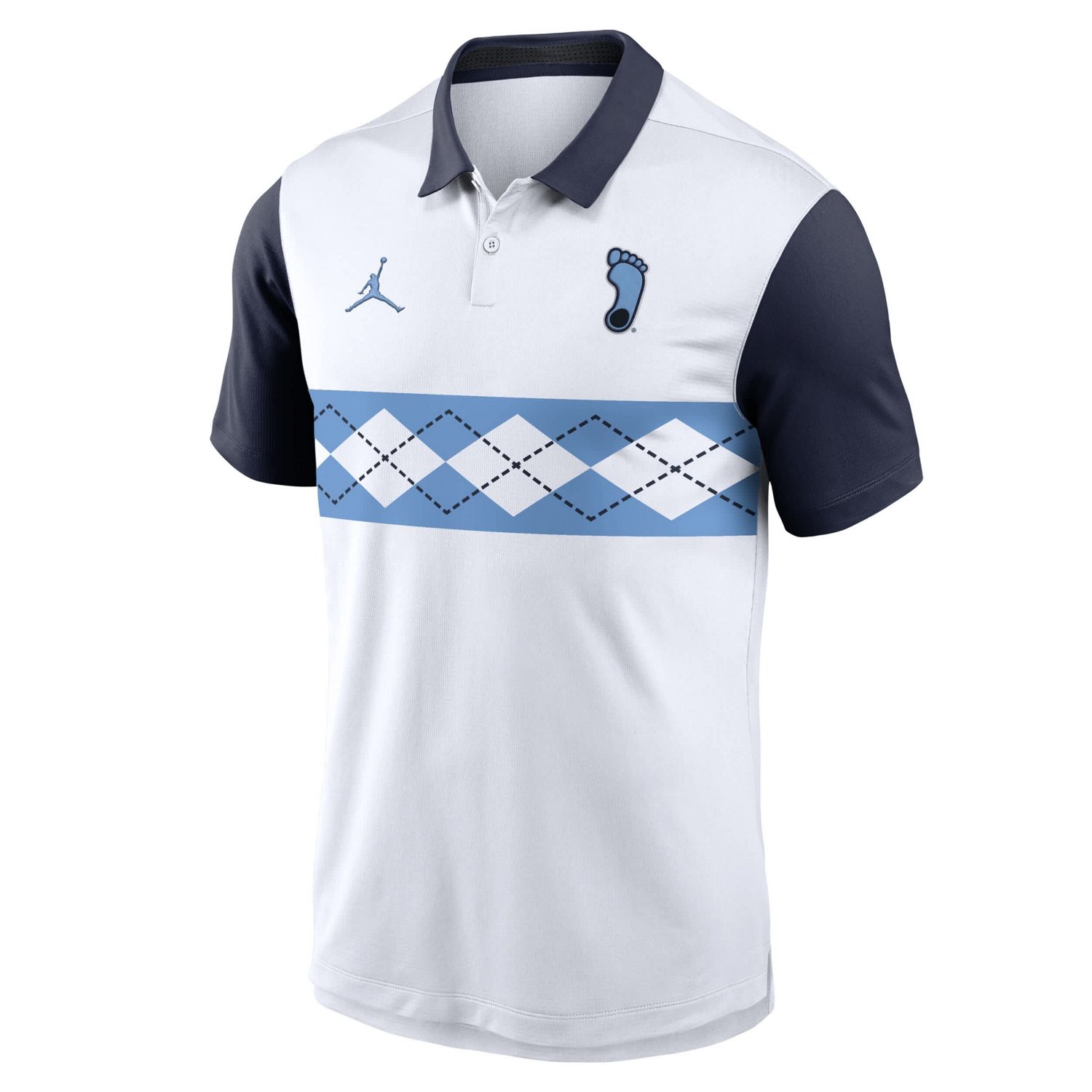 Jordan Brand Navy North Carolina Tar Heels Athletic Prep Alt Logo Vapor Dri-FIT Polo - view number 2