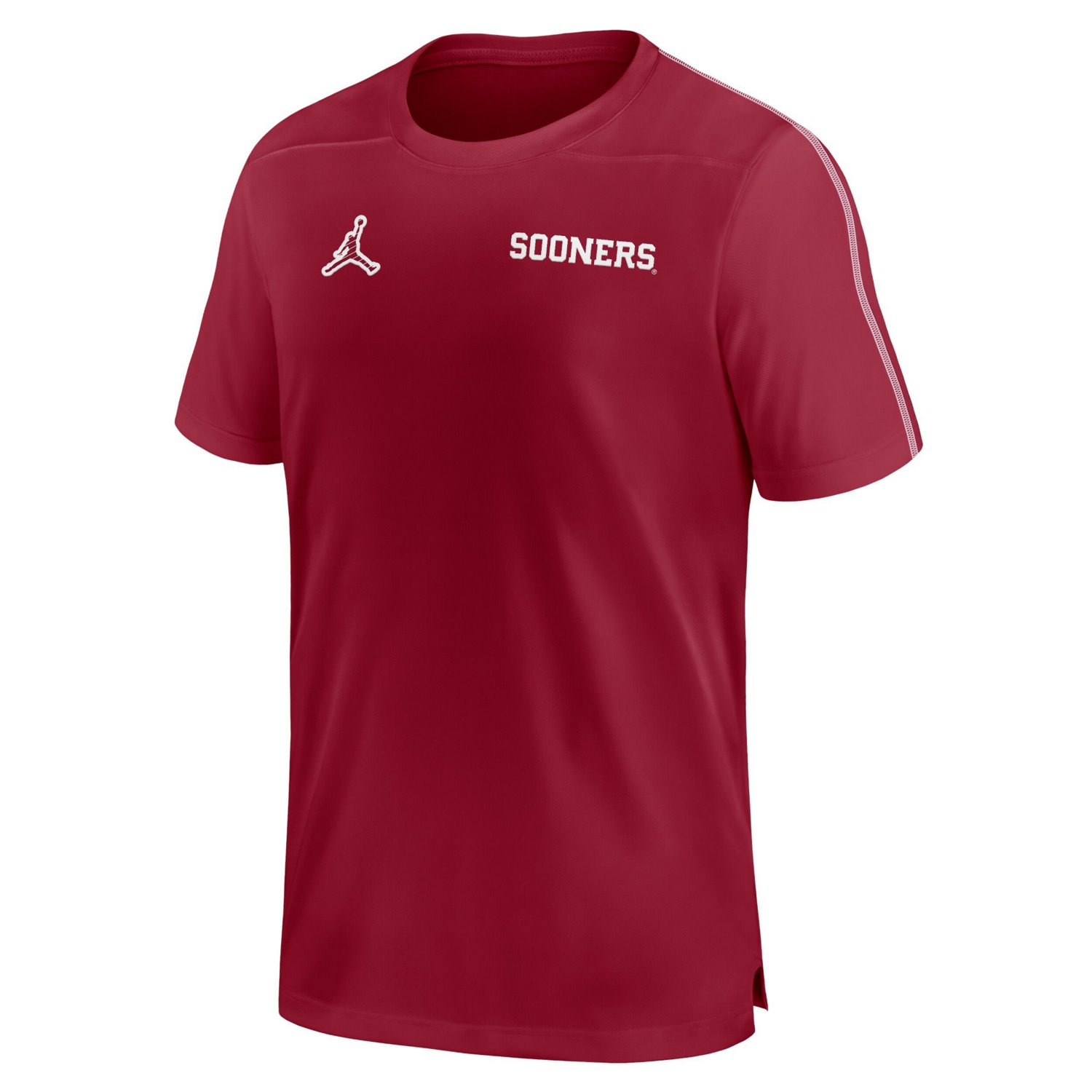 Jordan Brand Oklahoma Sooners 2024 Sideline Coach Performance Top                                                                - view number 2