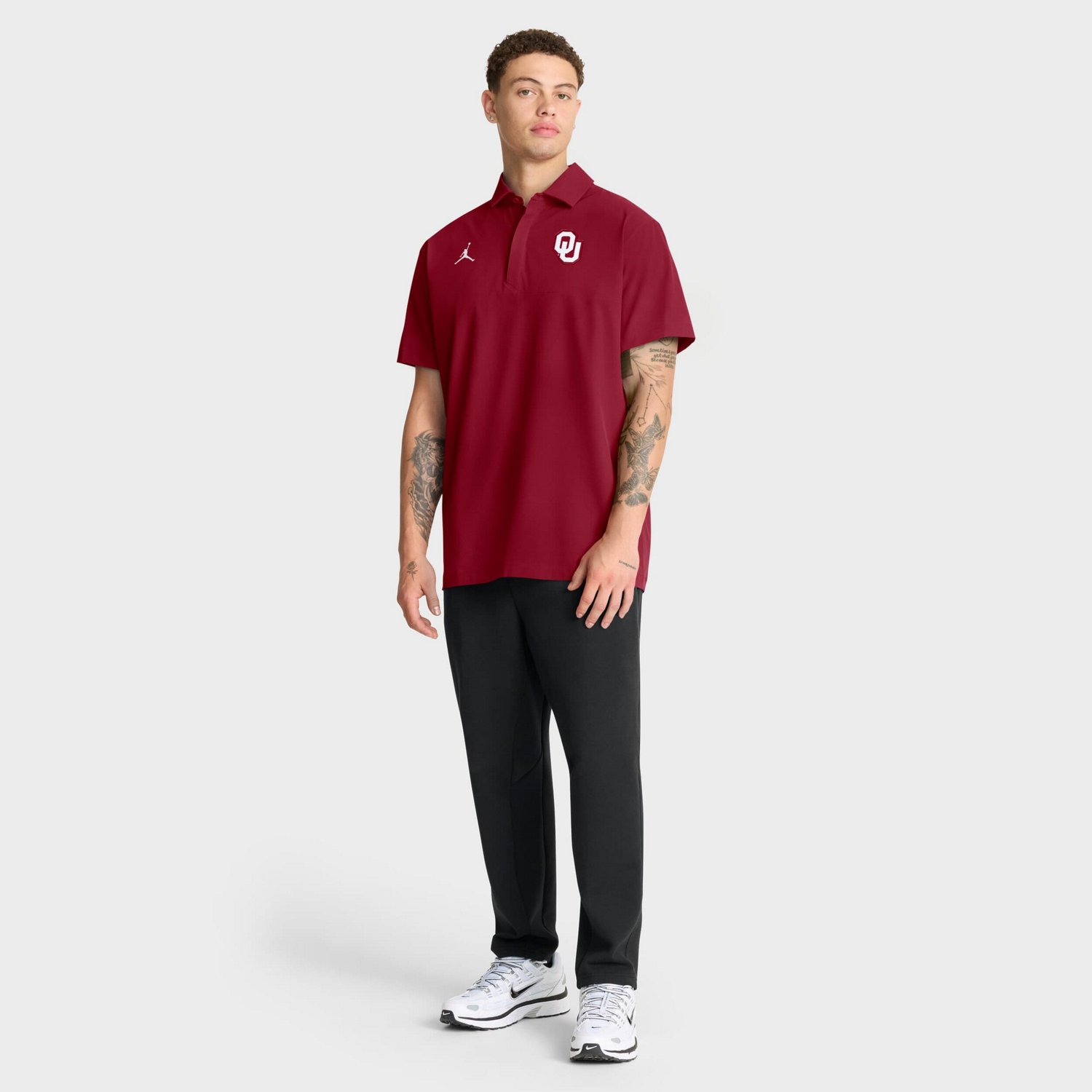 Jordan Brand Oklahoma Sooners 2025 Coaches Sideline Polo - view number 3