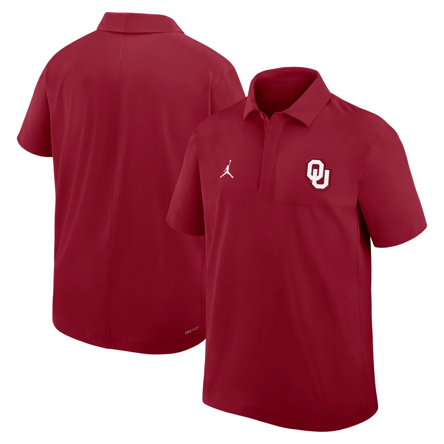 Jordan Brand Oklahoma Sooners 2025 Coaches Sideline Polo - view number 4