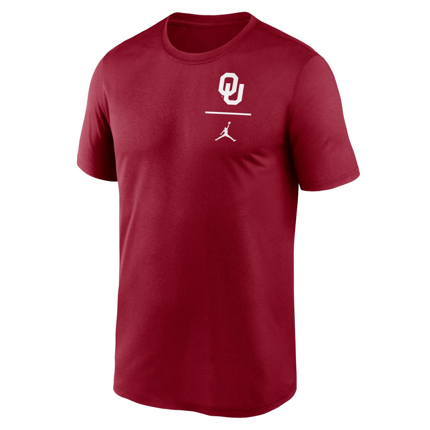 Jordan Brand Oklahoma Sooners Primary Logo Legend Performance T-Shirt                                                            - view number 2